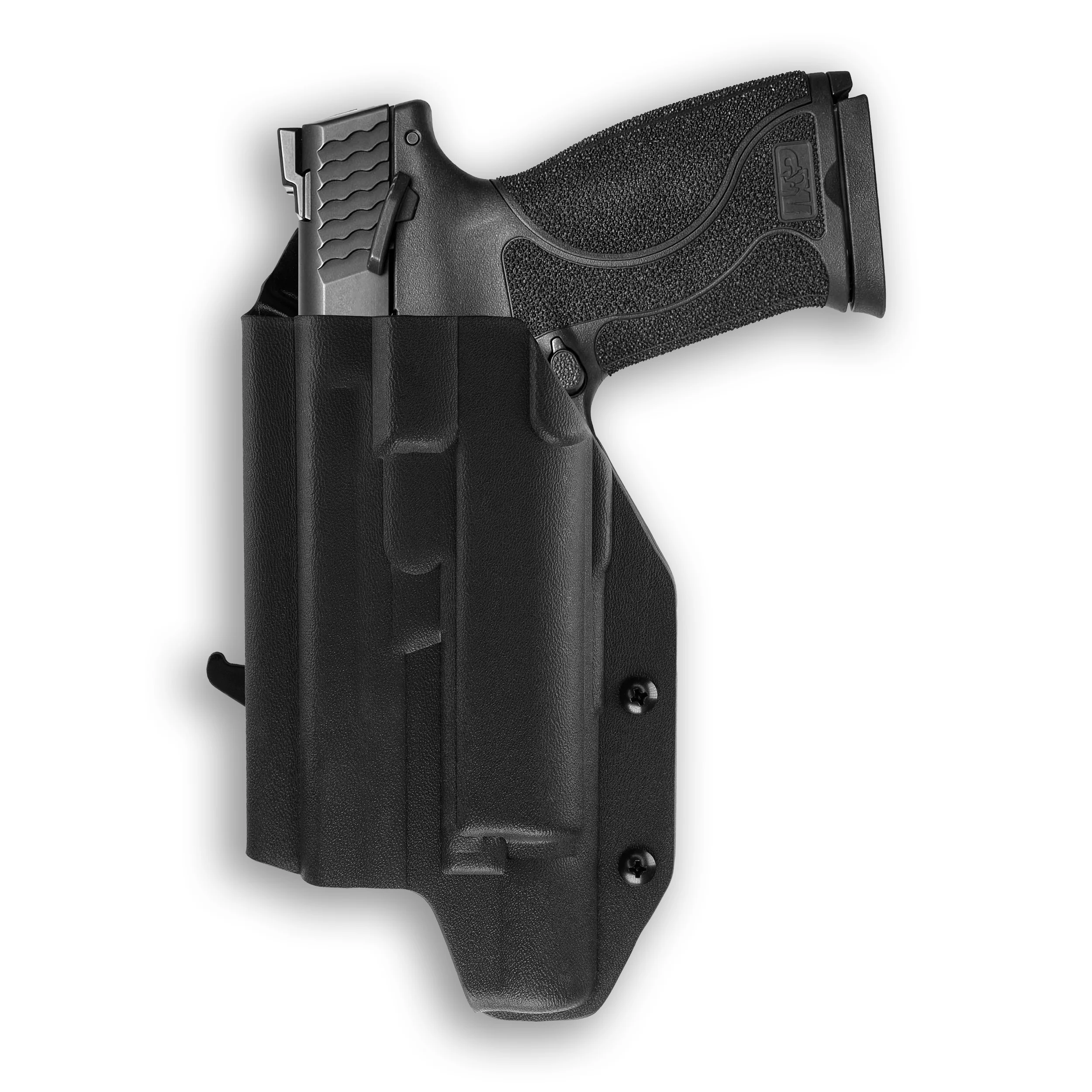 Smith & Wesson M&P / M2.0 4"/4.25" Compact 9/40 Manual Safety with Surefire X300U-A Light OWB Holster - Image 3