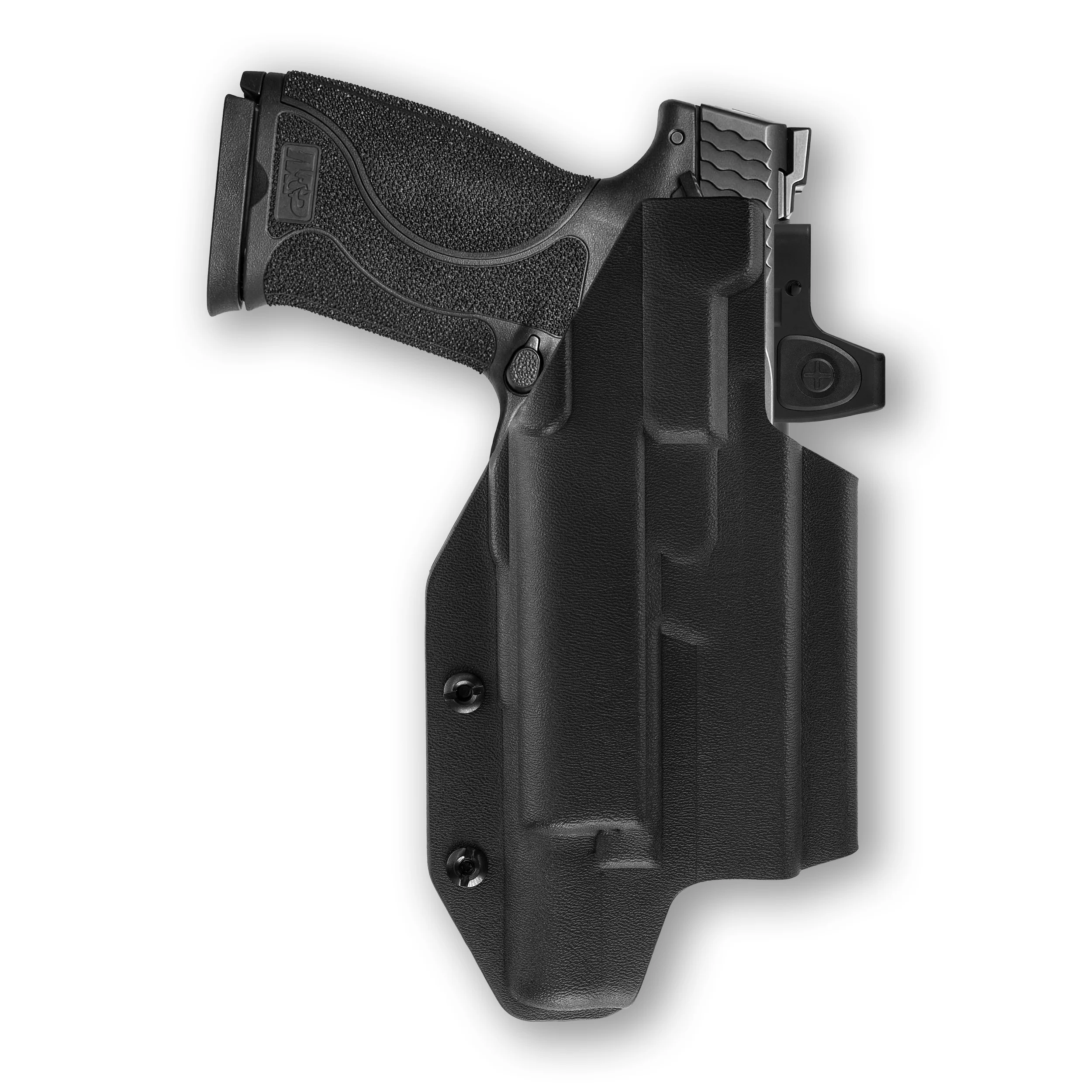Smith & Wesson M&P / M2.0 4"/4.25" Compact 9/40 Manual Safety with Surefire X300U-A Light Red Dot Optic Cut IWB Holster - Image 4
