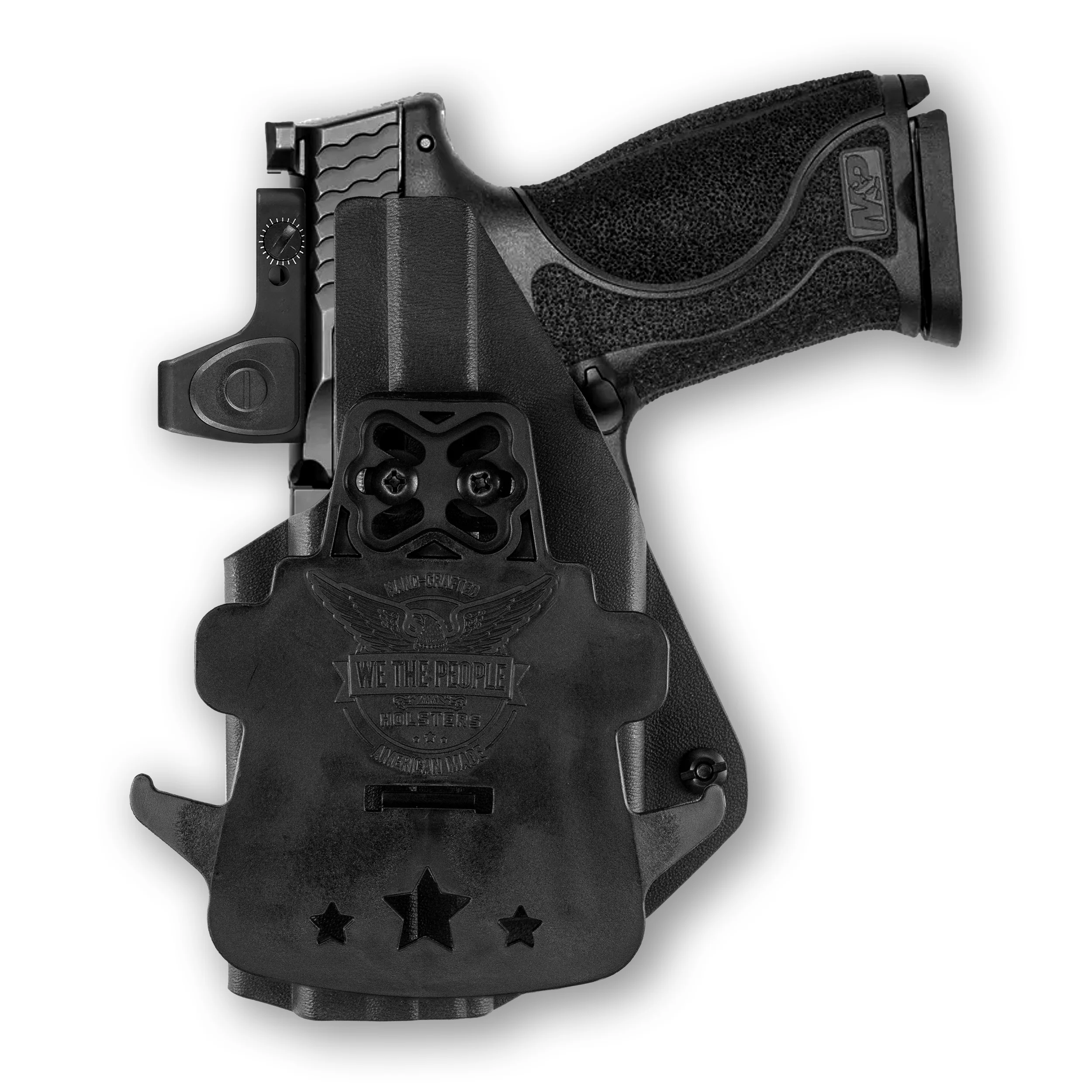 Smith & Wesson M&P / M2.0 4"/4.25" Compact 9/40 with Olight Baldr RL Mini Light Red Dot Optic Cut OWB Holster - Image 2