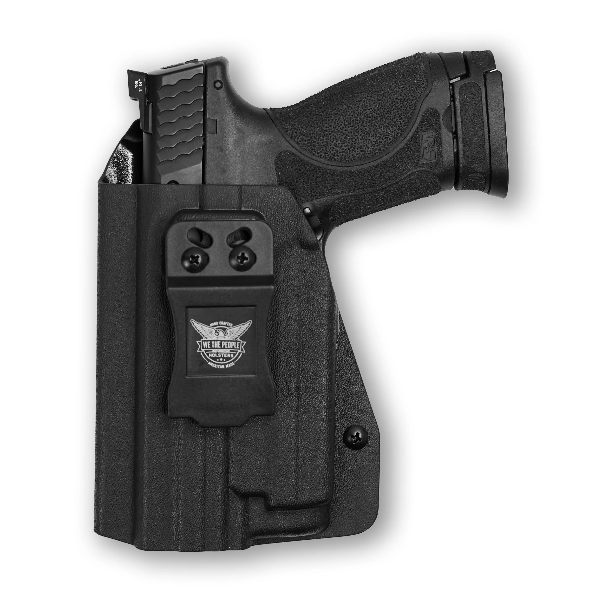 Smith & Wesson M&P / M2.0 4"/4.25" Compact 9/40 with Olight Baldr S Light IWB Holster - Image 3