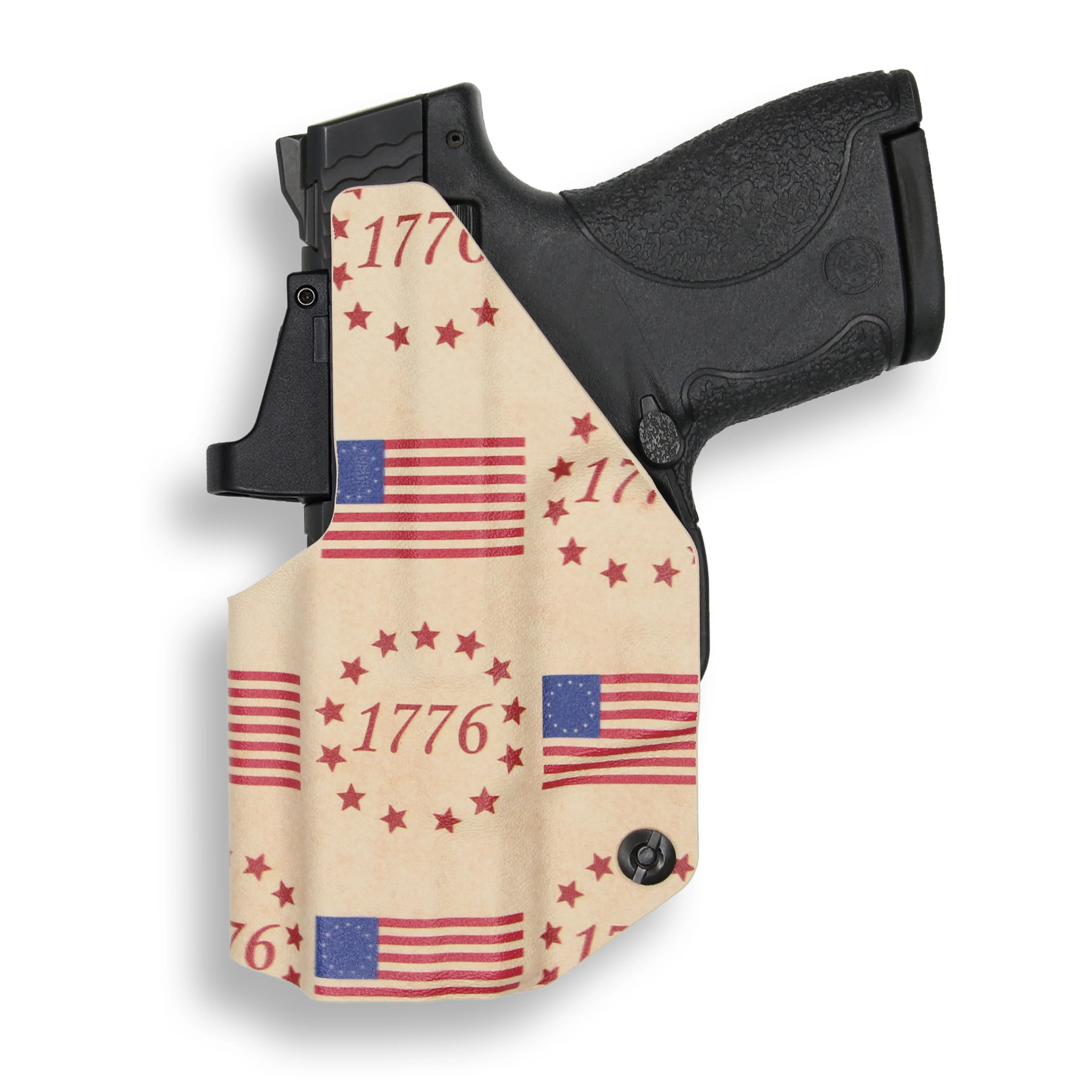 Smith & Wesson M&P Shield 9MM/.40 Red Dot Optic Cut IWB Holster - Image 32
