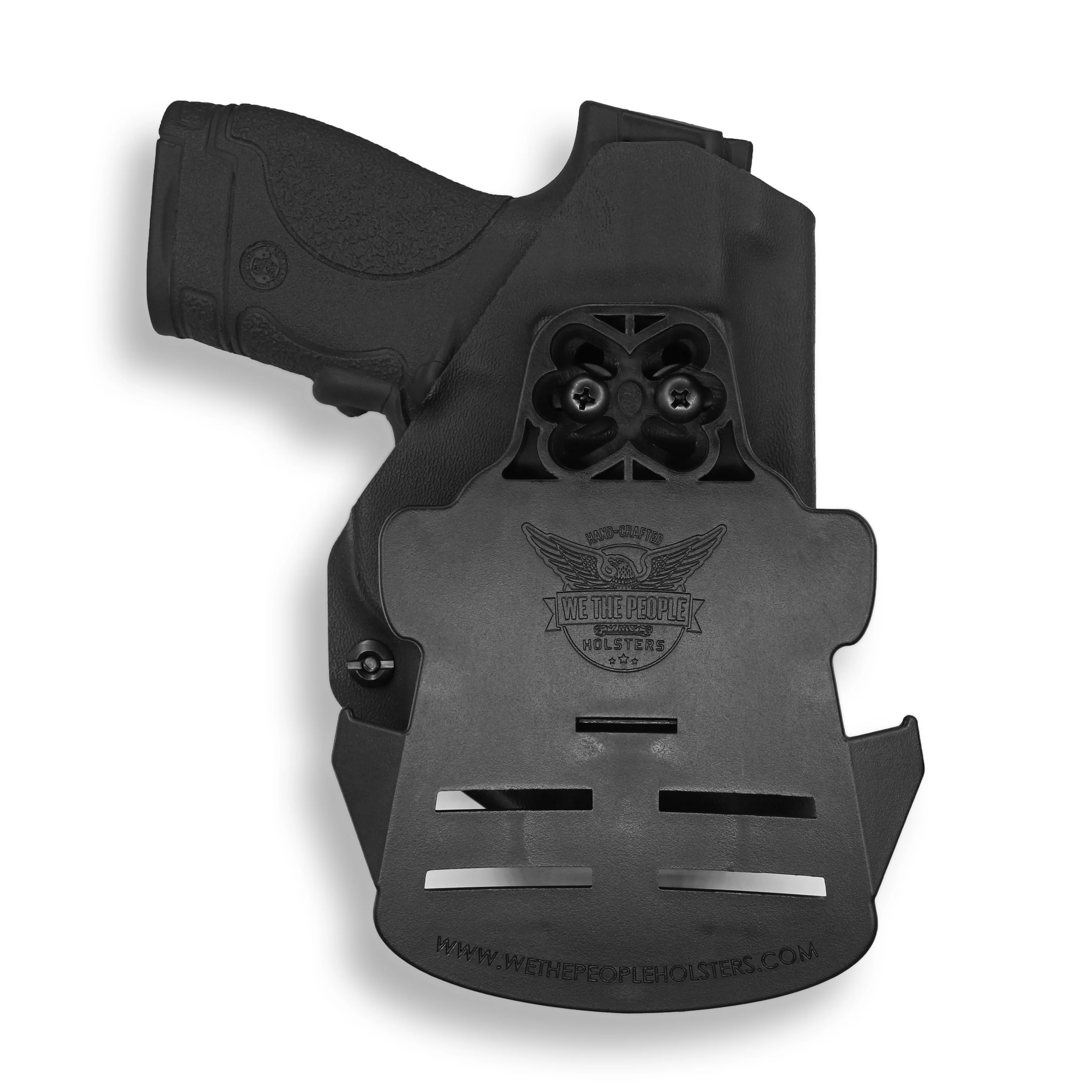 Smith & Wesson M&P Shield / M2.0 / Plus 9MM/.40/30 Super Carry with Crimson Trace LG-489 Laser OWB Holster - Image 3