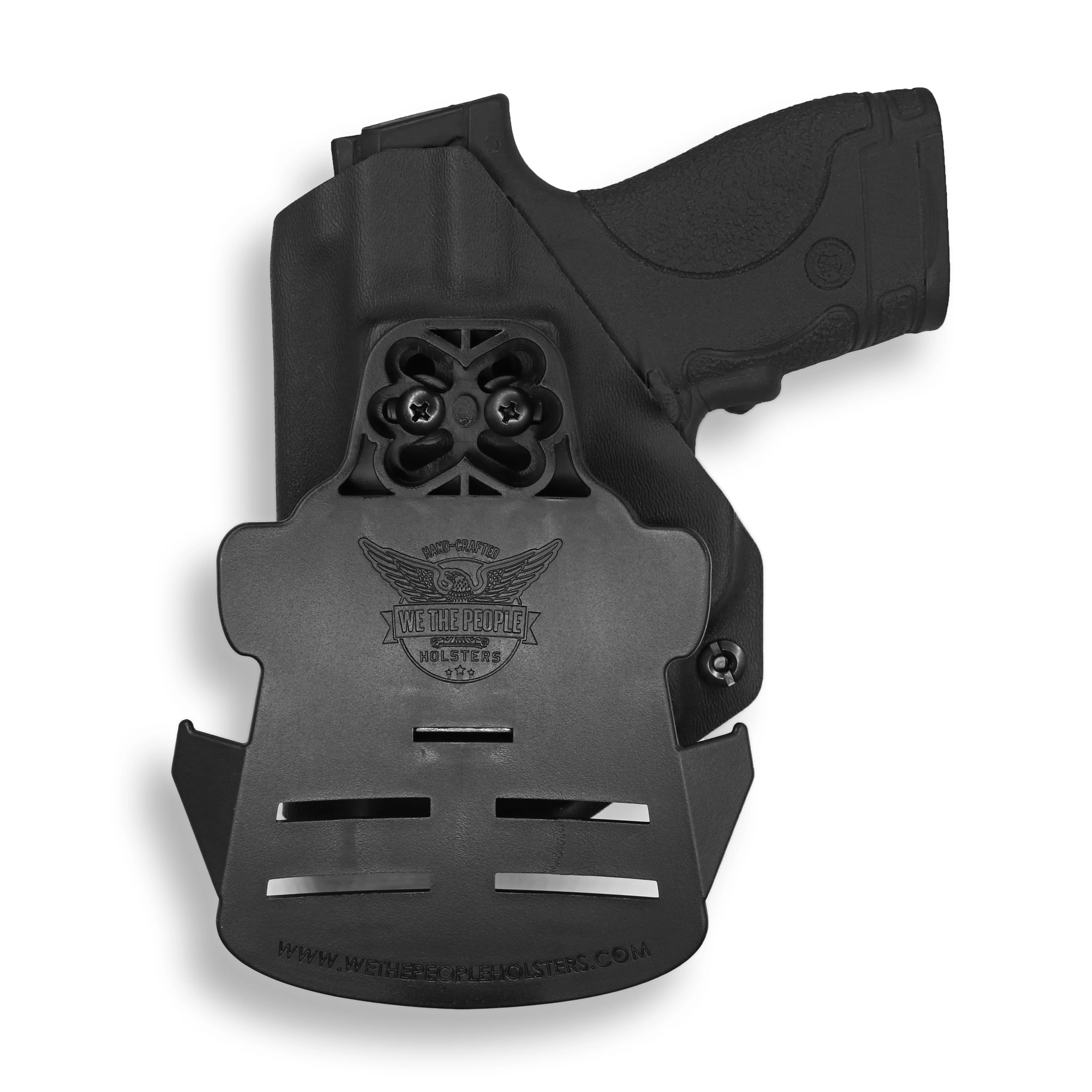 Smith & Wesson M&P Shield / M2.0 / Plus 9MM/.40/30 Super Carry with Crimson Trace LG-489 Laser OWB Holster - Image 4