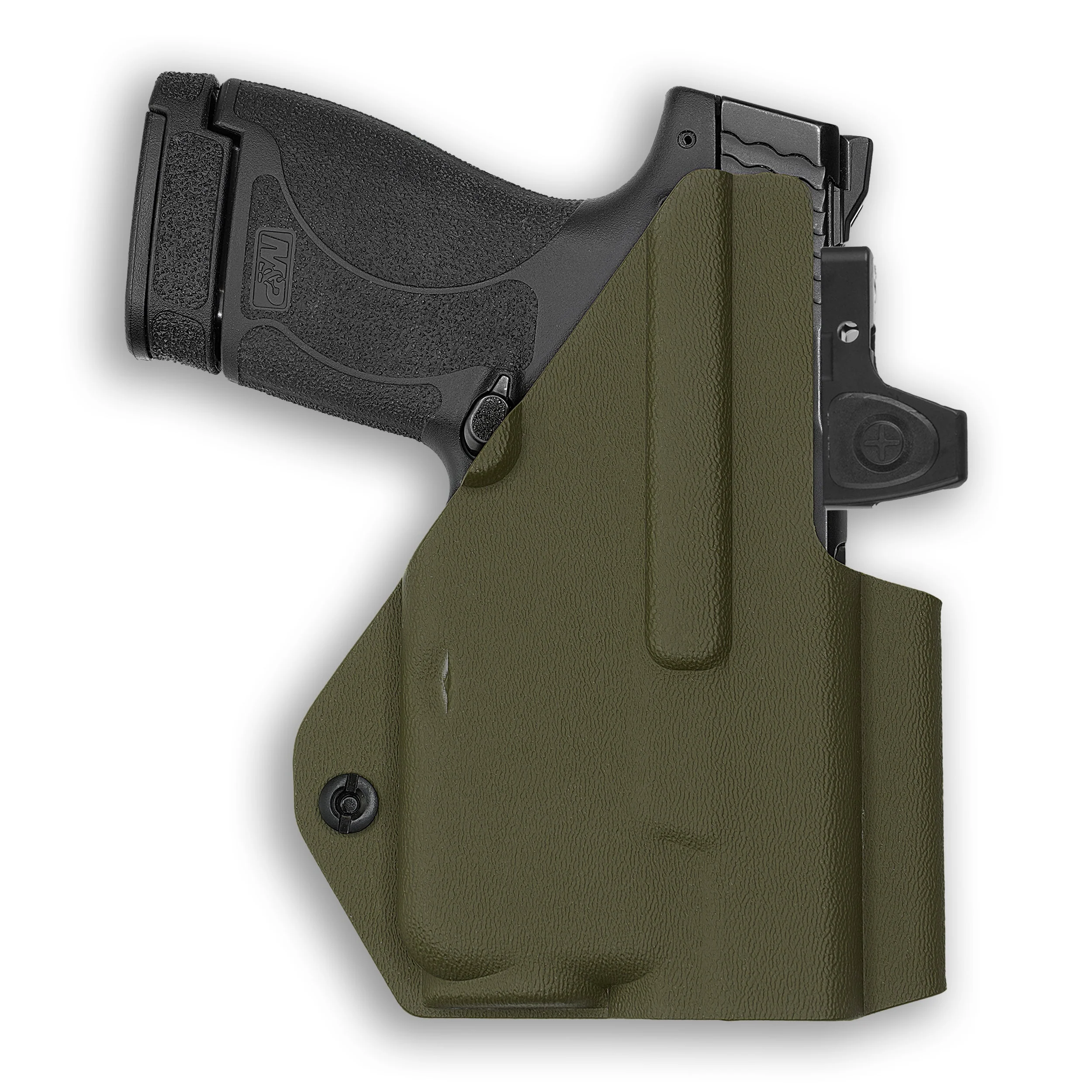 Smith & Wesson M&P Shield / M2.0 / Plus 9MM/.40/30 Super Carry with Streamlight TLR-6 Light/Laser Red Dot Optic Cut IWB Holster - Image 106
