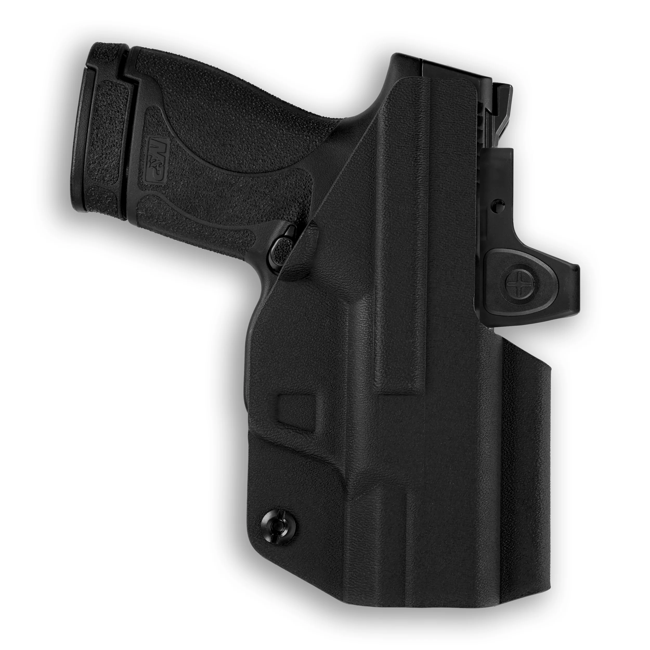 Smith & Wesson M&P Shield Plus 9MM/.40/30 Super Carry Red Dot Optic Cut IWB Holster - Image 4