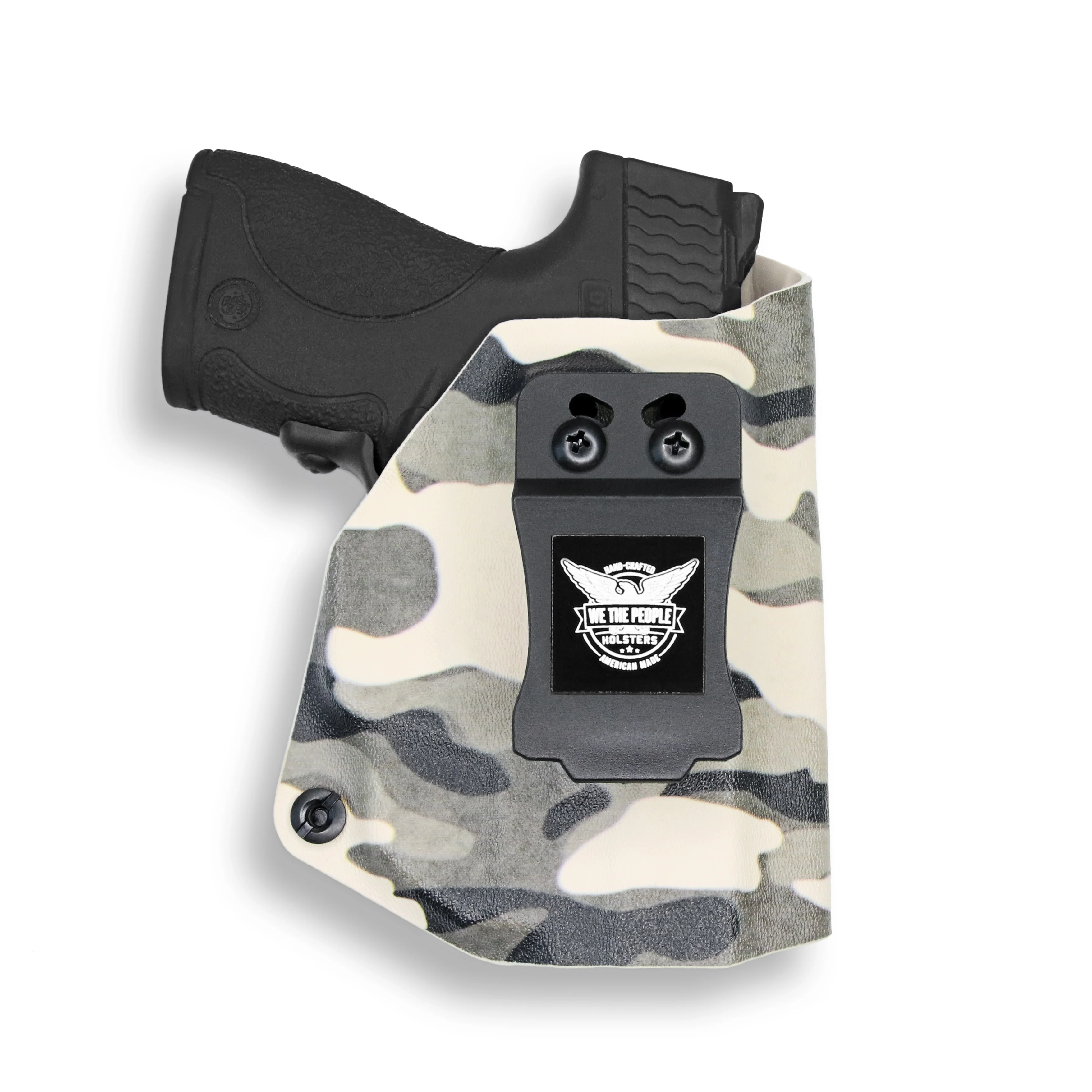Smith & Wesson M&P Shield / M2.0 / Plus 9MM/.40/30 Super Carry with Crimson Trace LG-489G Laser IWB Holster - Image 11