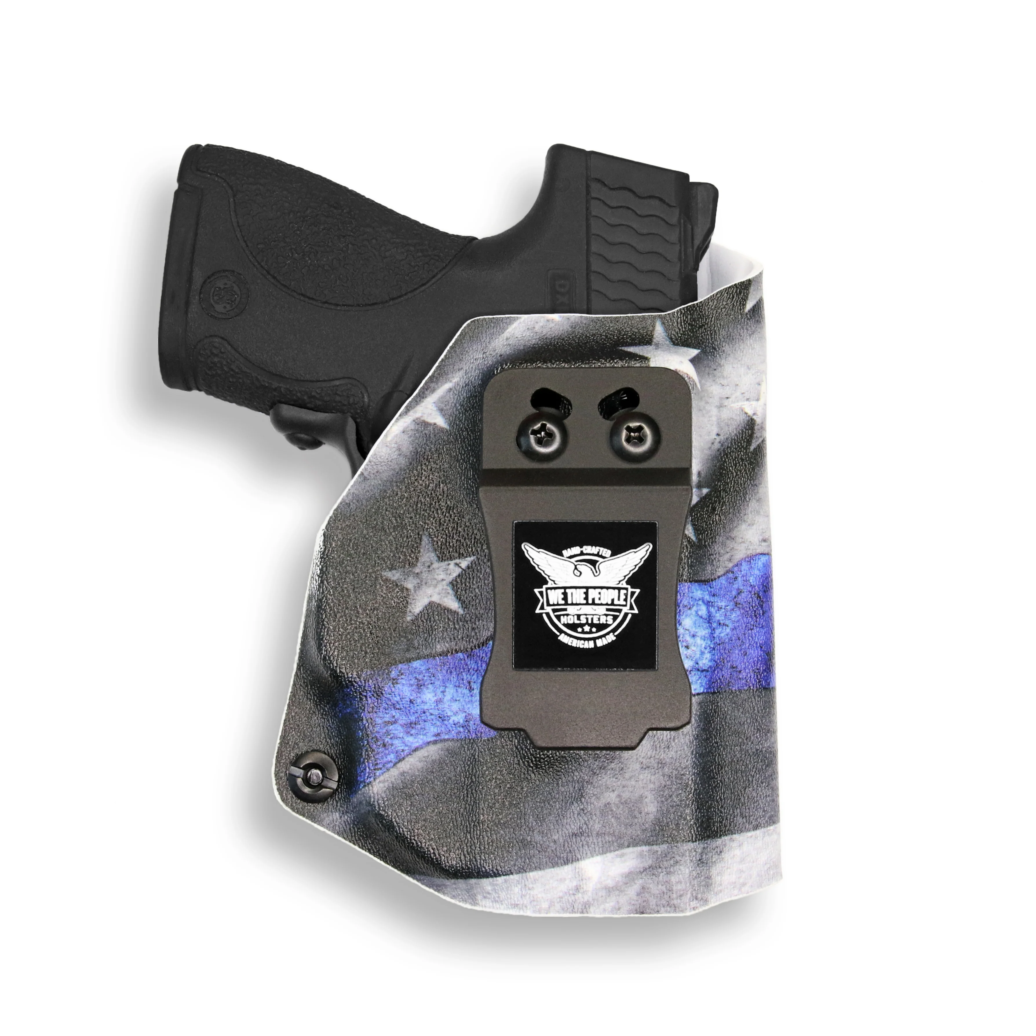 Smith & Wesson M&P Shield / M2.0 / Plus 9MM/.40/30 Super Carry with Crimson Trace LG-489G Laser IWB Holster - Image 13