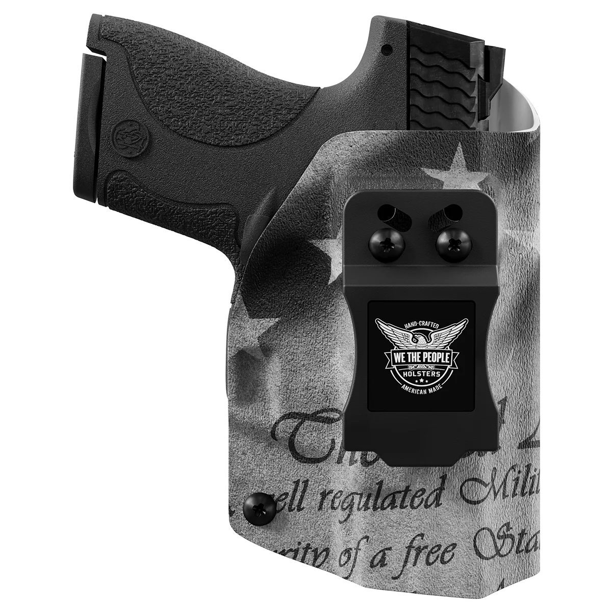 Smith & Wesson M&P Shield / M2.0 / Plus 9MM/.40/30 Super Carry with Crimson Trace LG-489G Laser IWB Holster - Image 28
