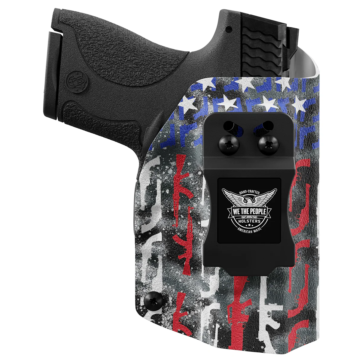 Smith & Wesson M&P Shield / M2.0 / Plus 9MM/.40/30 Super Carry with Crimson Trace LG-489G Laser IWB Holster - Image 29