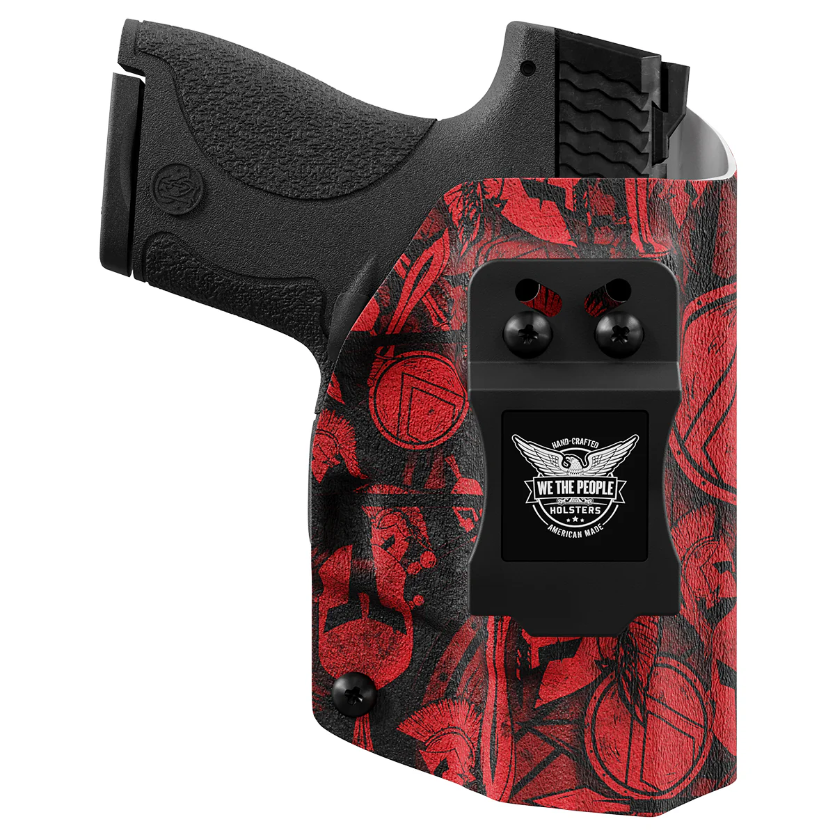 Smith & Wesson M&P Shield / M2.0 / Plus 9MM/.40/30 Super Carry with Crimson Trace LG-489G Laser IWB Holster - Image 30