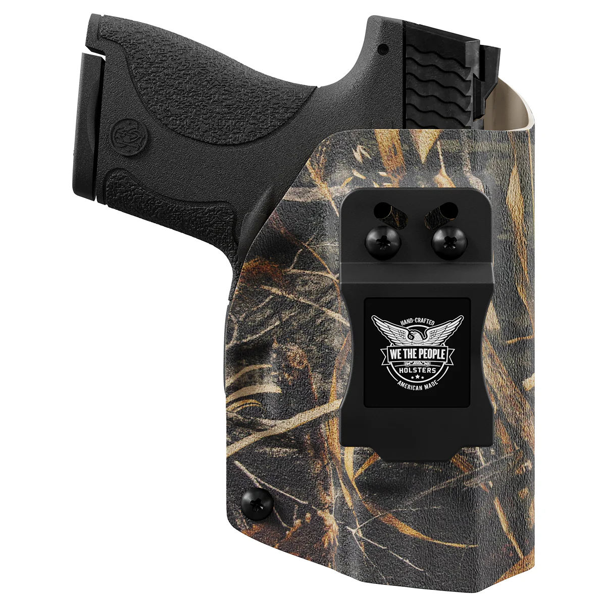 Smith & Wesson M&P Shield / M2.0 / Plus 9MM/.40/30 Super Carry with Crimson Trace LG-489G Laser IWB Holster - Image 34