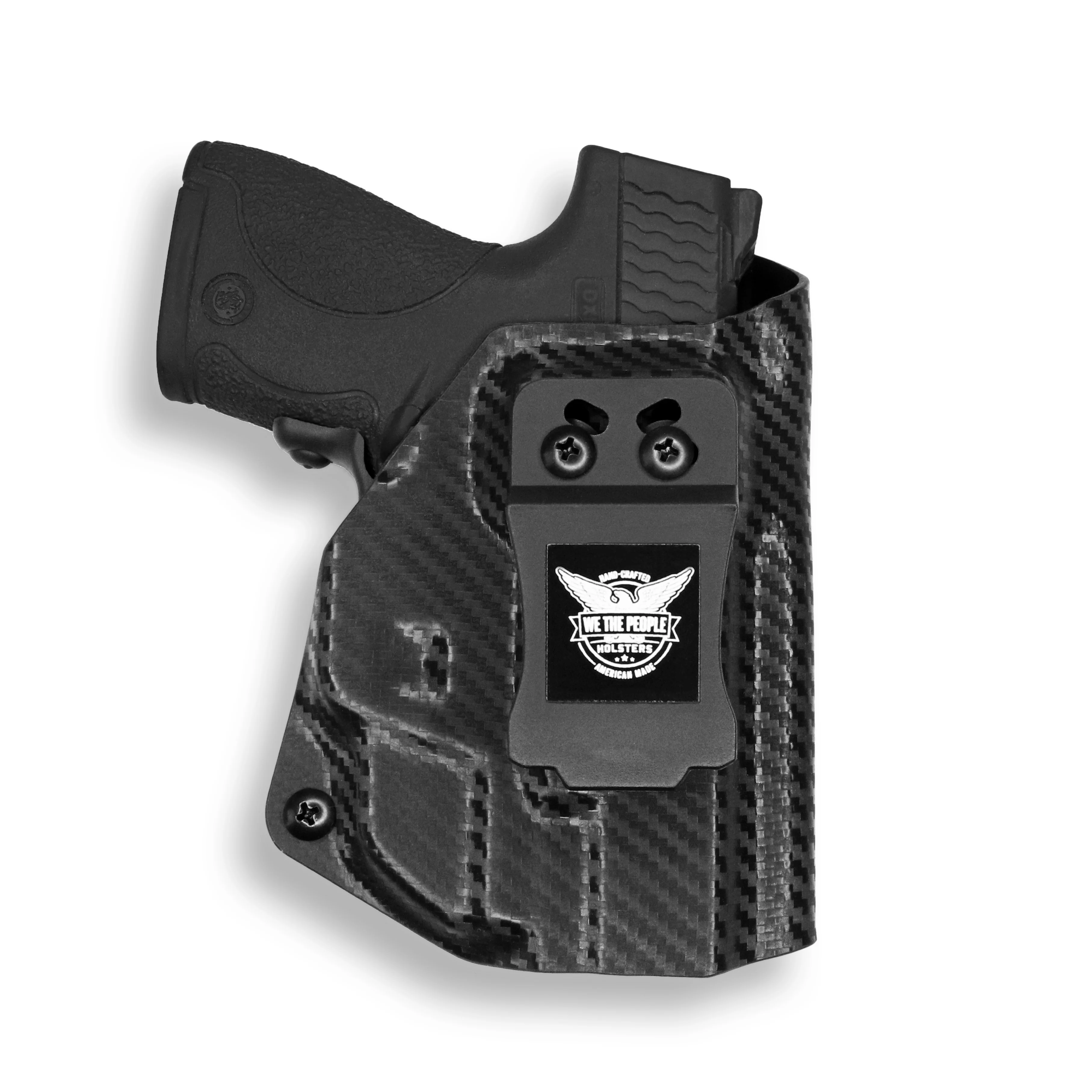 Smith & Wesson M&P Shield / M2.0 / Plus 9MM/.40/30 Super Carry with Crimson Trace LG-489G Laser IWB Holster - Image 7