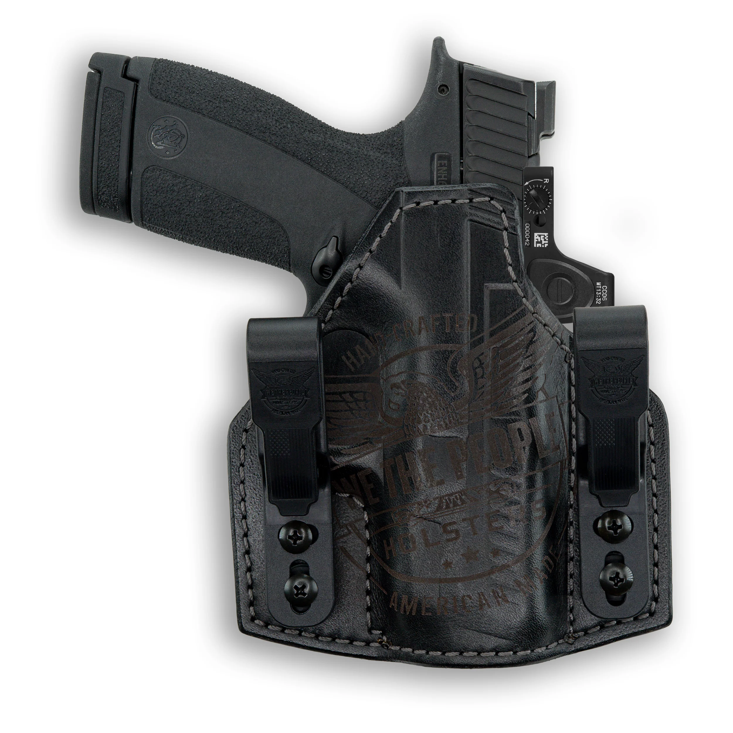 Smith & Wesson M&P Shield X No Thumb Safety Independence Leather IWB Holster - Image 4