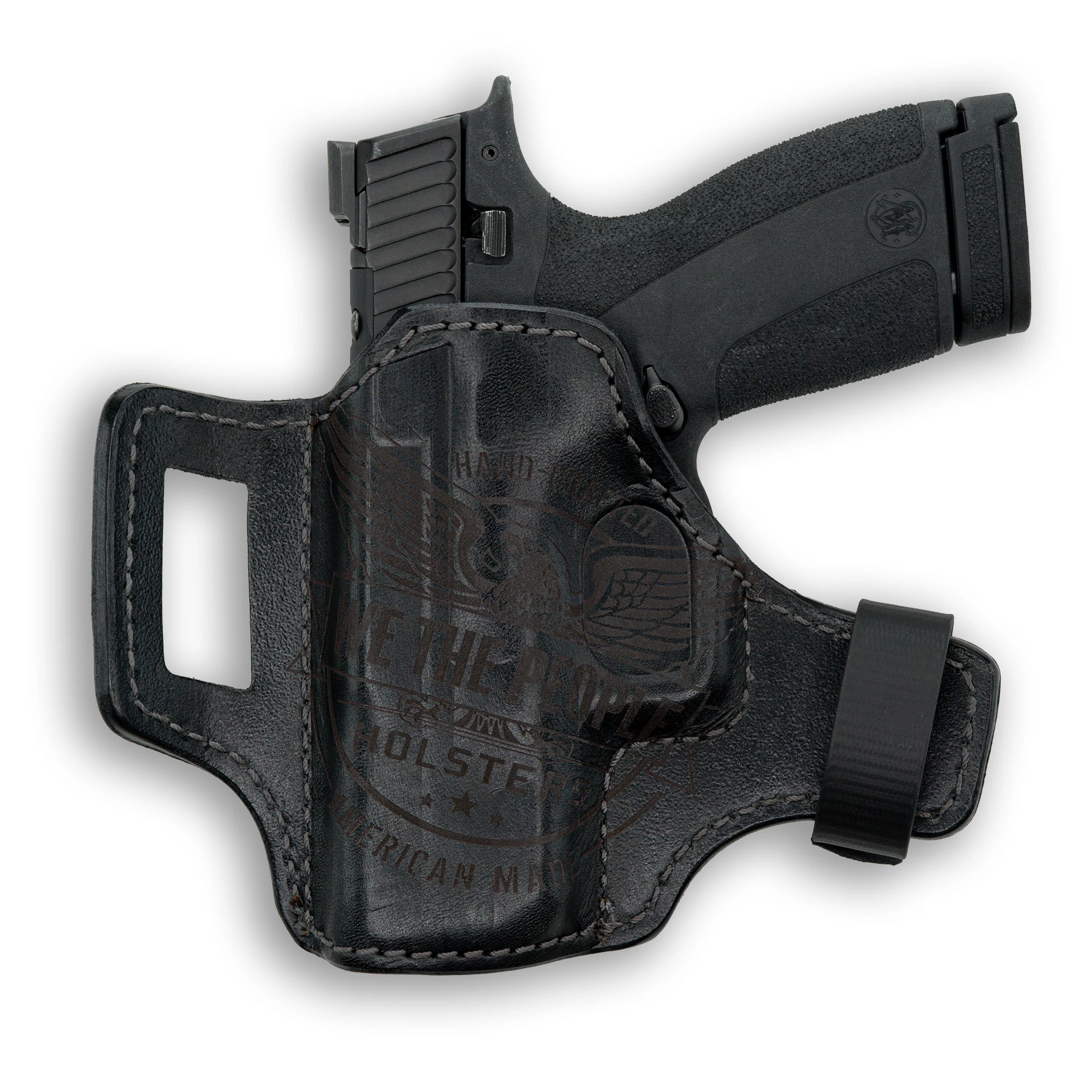 Smith & Wesson M&P Shield X No Thumb Safety Independence Leather OWB Holster - Image 5