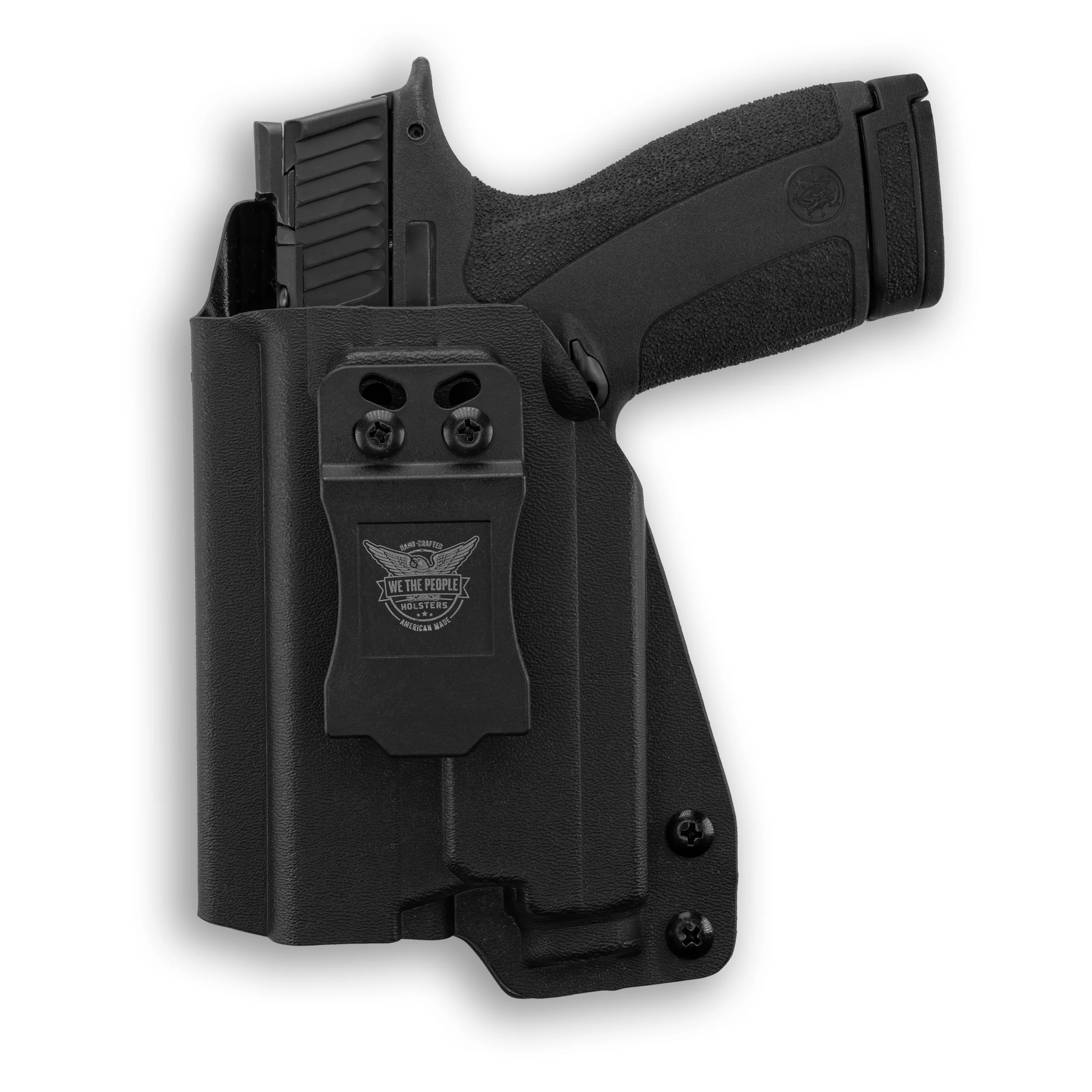 Smith & Wesson M&P Shield X Thumb Safety with Olight Baldr S Light IWB Holster - Image 3
