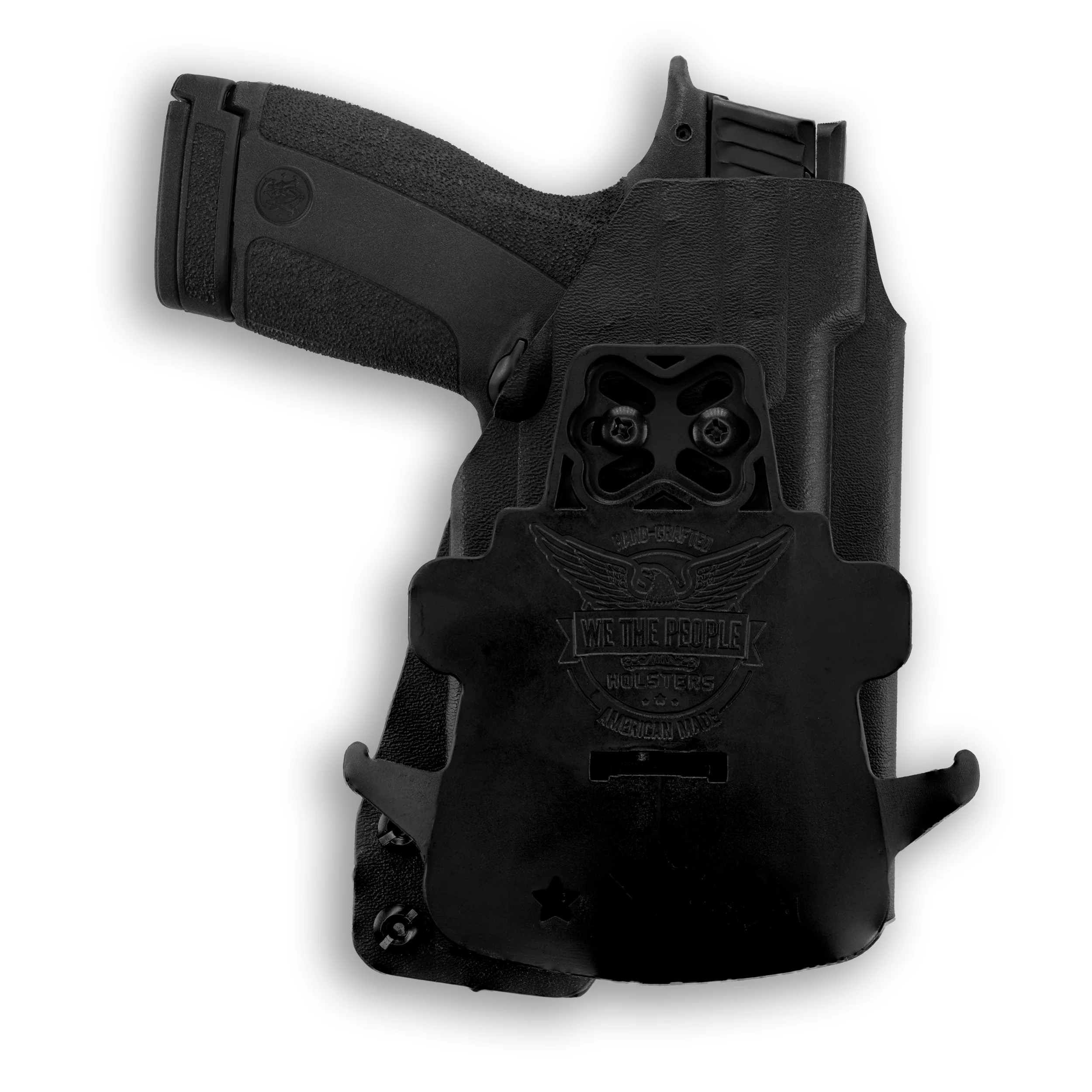 Smith & Wesson M&P Shield X No Thumb Safety with Olight Baldr S Light OWB Holster - Image 4