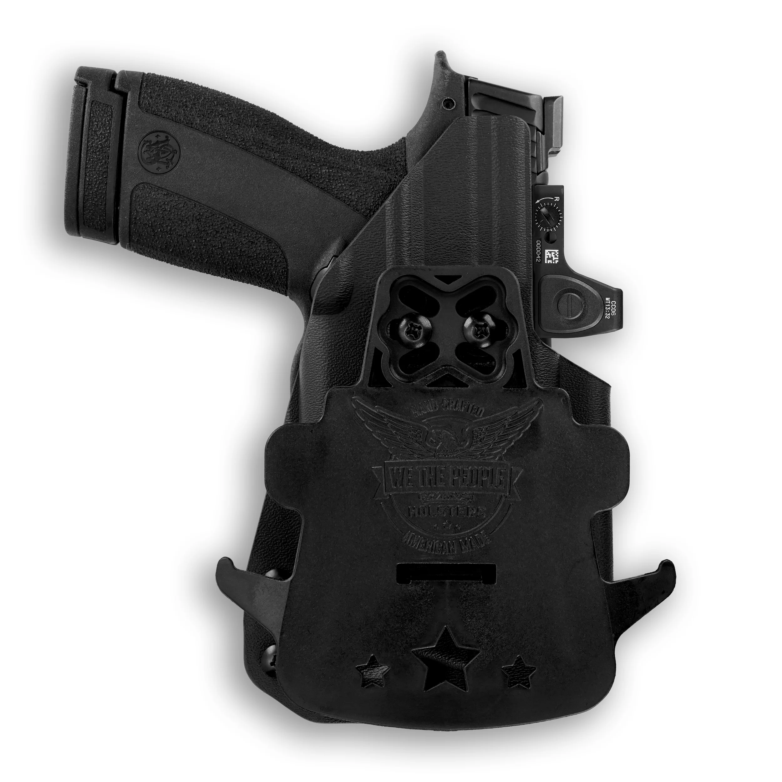 Smith & Wesson M&P Shield X No Thumb Safety with Streamlight TLR-7 Sub Light Red Dot Optic Cut OWB Holster - Image 4