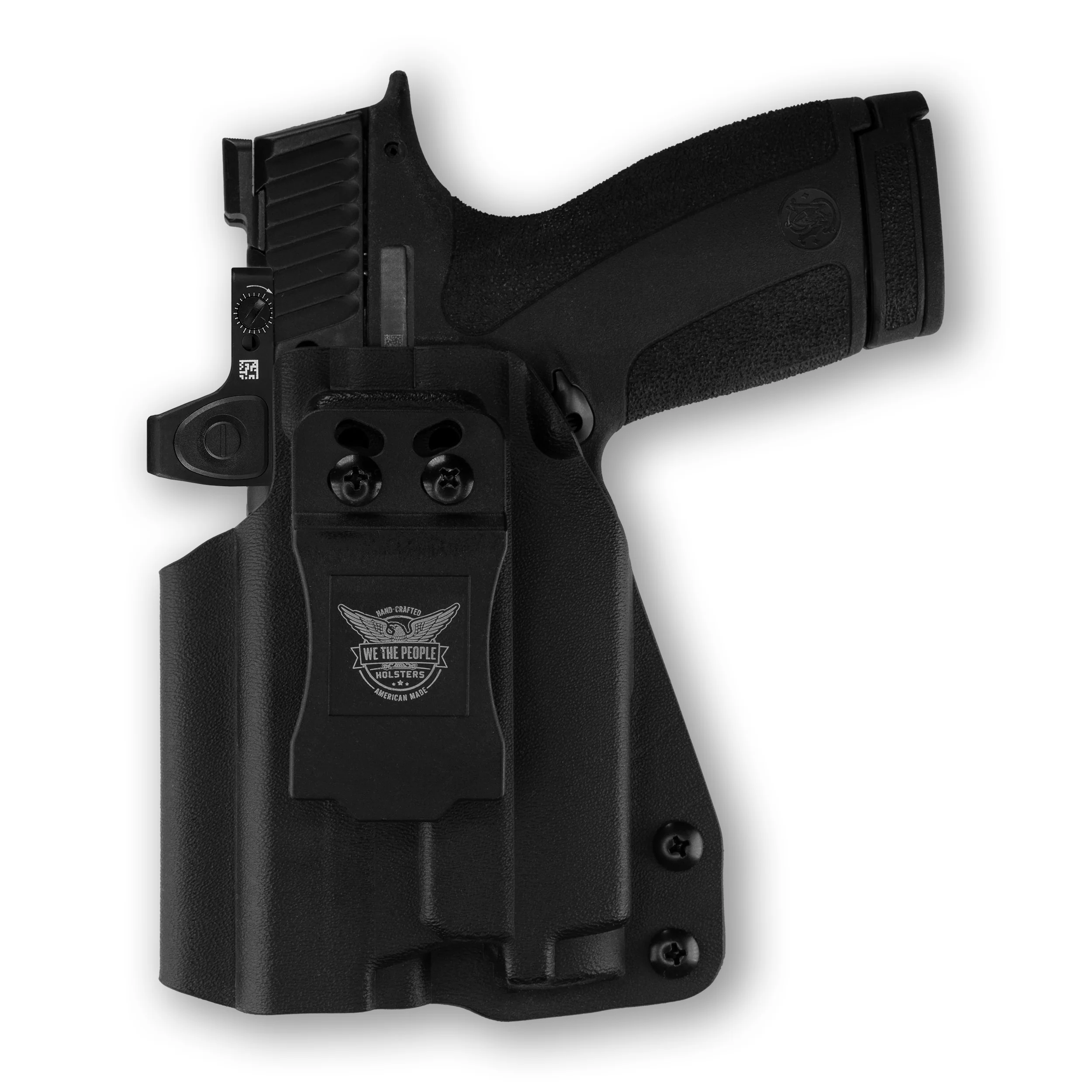Smith & Wesson M&P Shield X Thumb Safety with Olight Baldr RL Mini Light Red Dot Optic Cut IWB Holster - Image 3