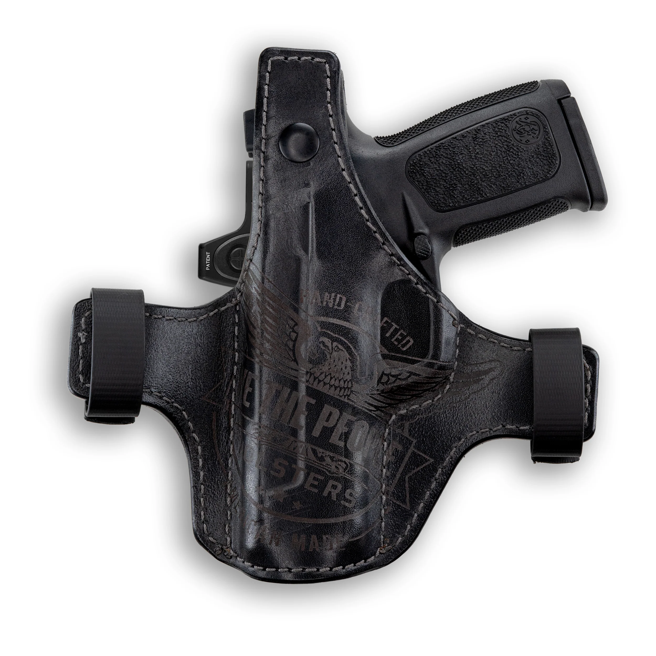 Smith & Wesson SD40 VE Independence Thumb Break Leather OWB Holster - Image 4