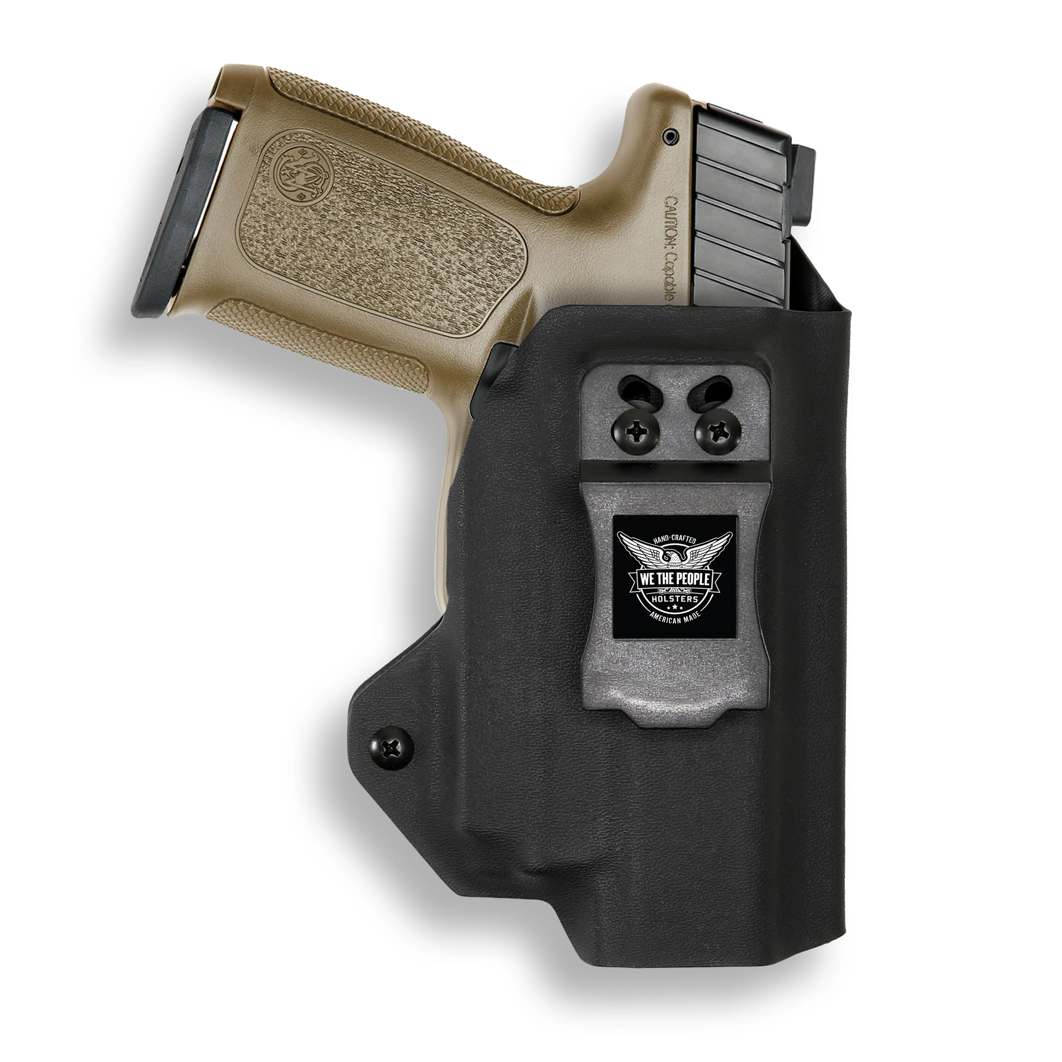 Smith & Wesson SD9/SD40 VE with Olight PL-Mini 2 Valkyrie Light IWB Holster