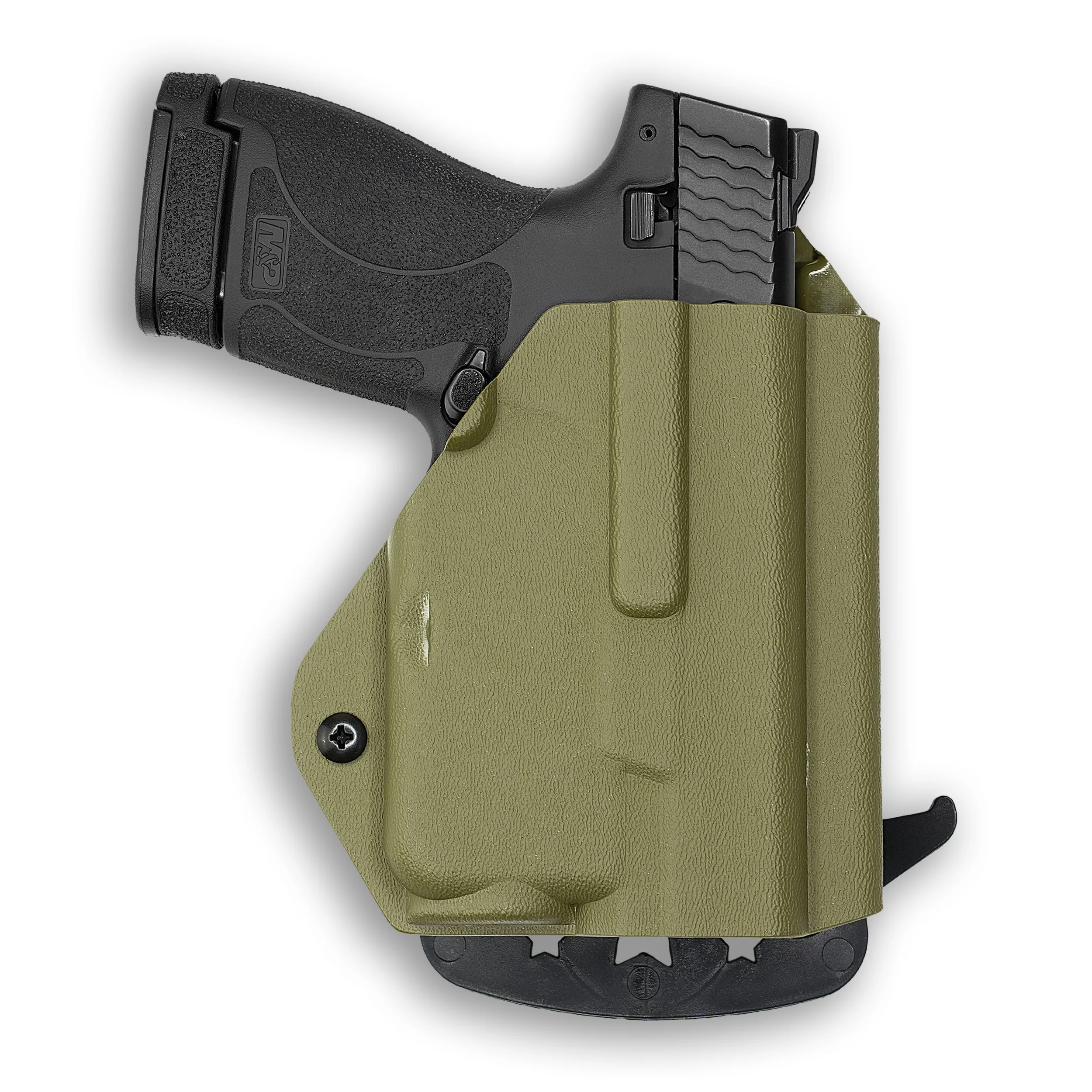 Smith & Wesson SD9/SD40 VE with Olight PL-Mini 2 Valkyrie Light OWB Holster - Image 129