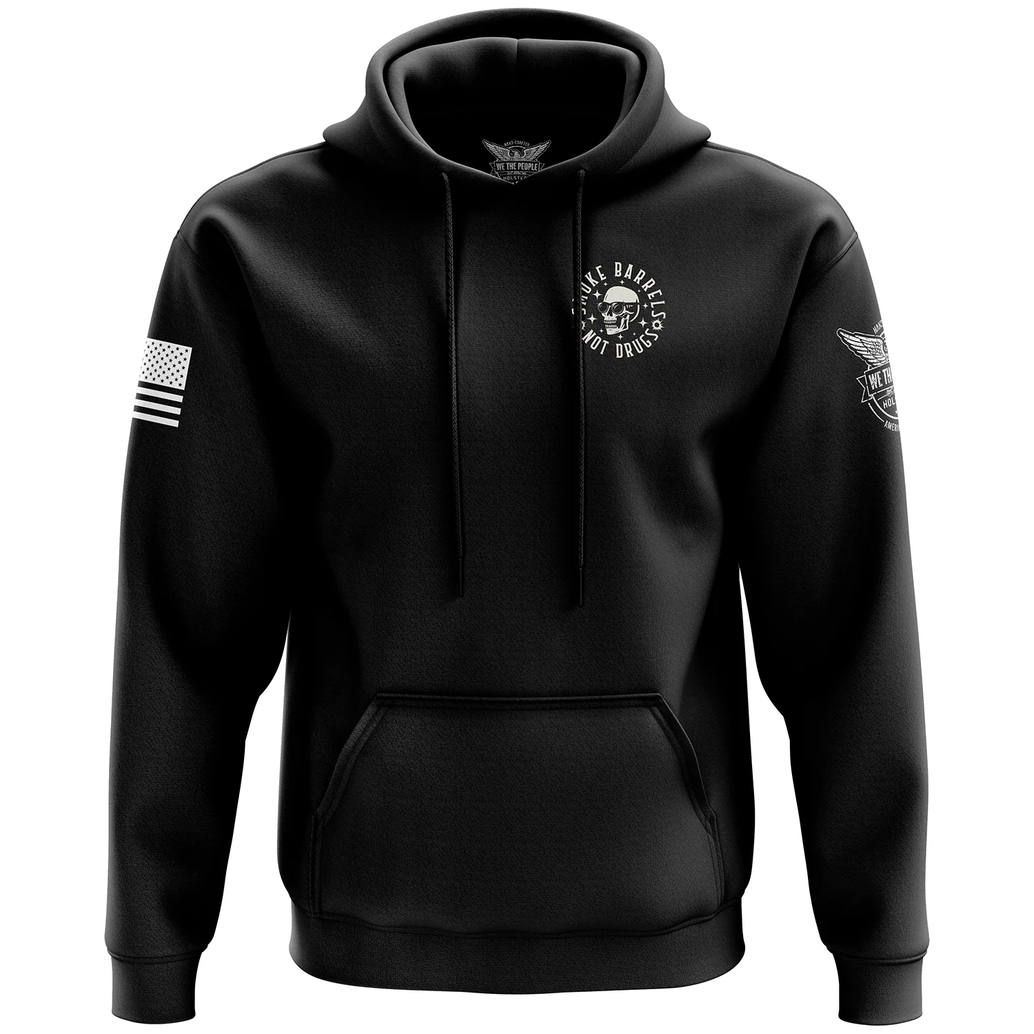 Smoke Barrels Not Drugs Hoodie - Image 2