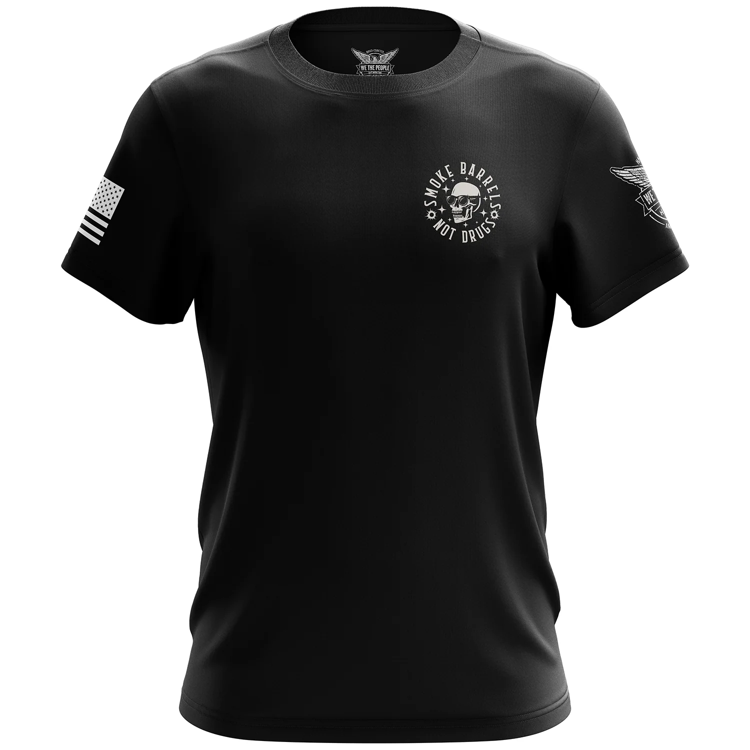 Smoke Barrels Not Drugs Short Sleeve Shirt - Image 2