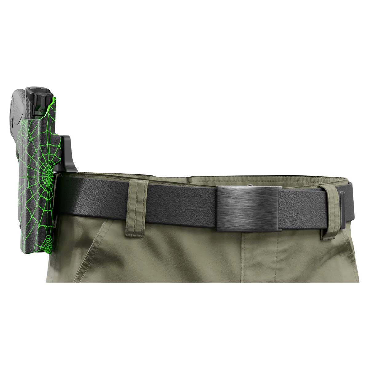 Spiderweb Custom Printed Holster - OWB Kydex Holster - Image 5