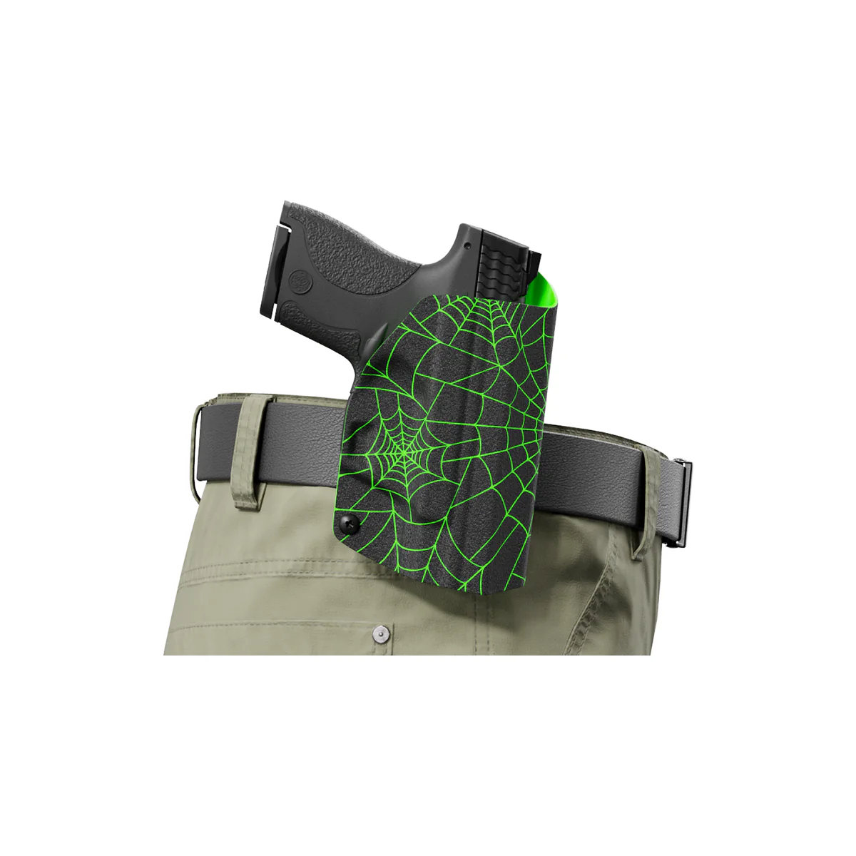 Spiderweb Custom Printed Holster - OWB Kydex Holster - Image 6