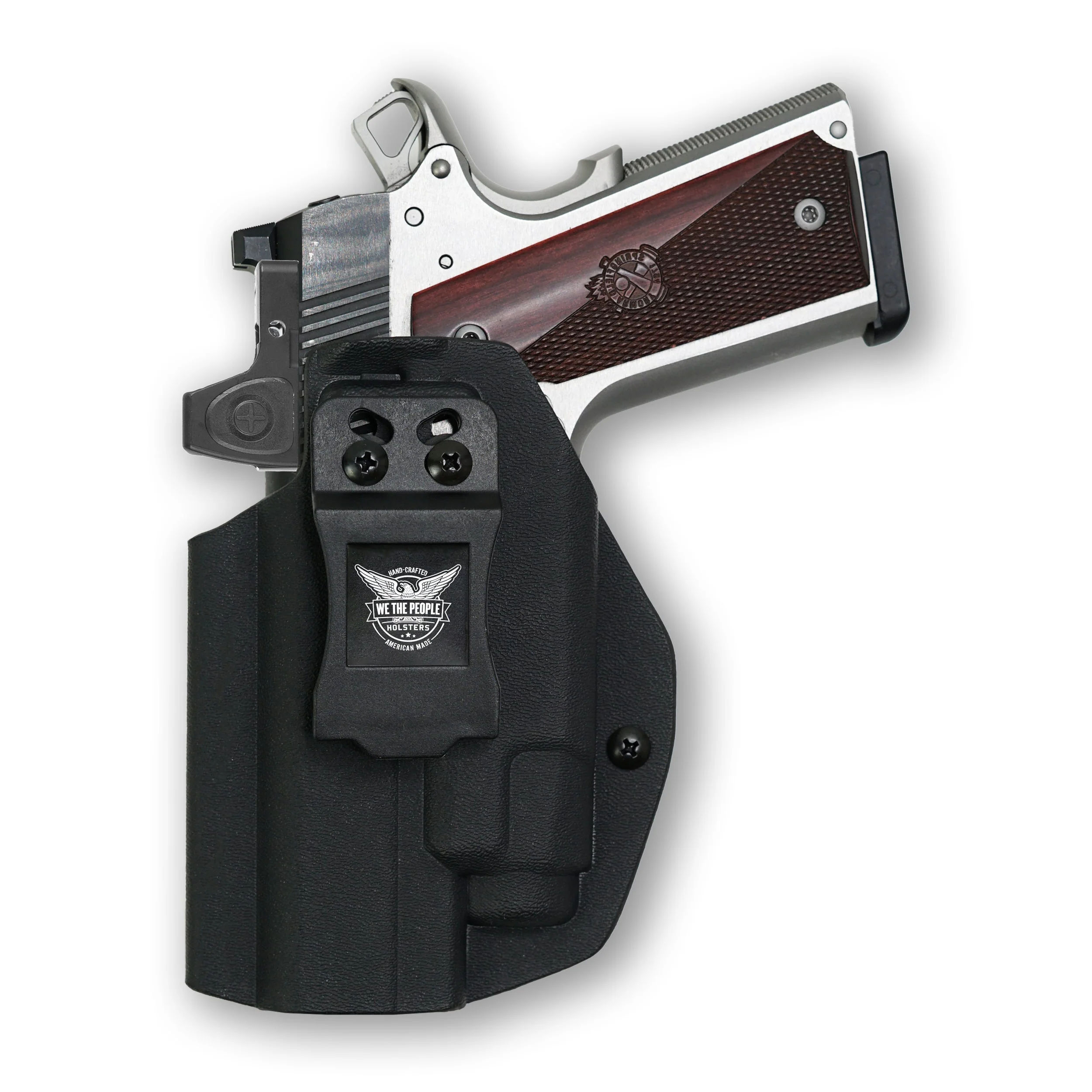 Springfield 1911 4" 45ACP with Streamlight TLR-7/7A/7X Light Red Dot Optic Cut IWB Holster - Image 3