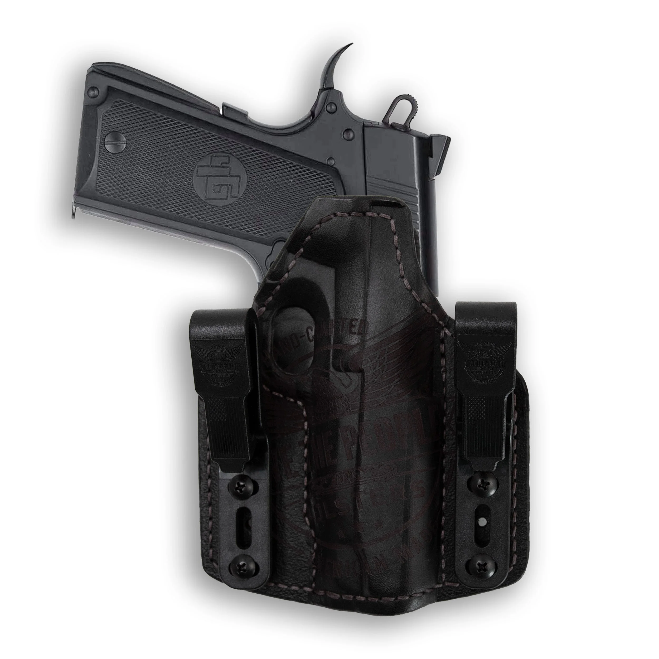Springfield 1911 4" No Rail Only Independence Leather IWB Holster - Image 4