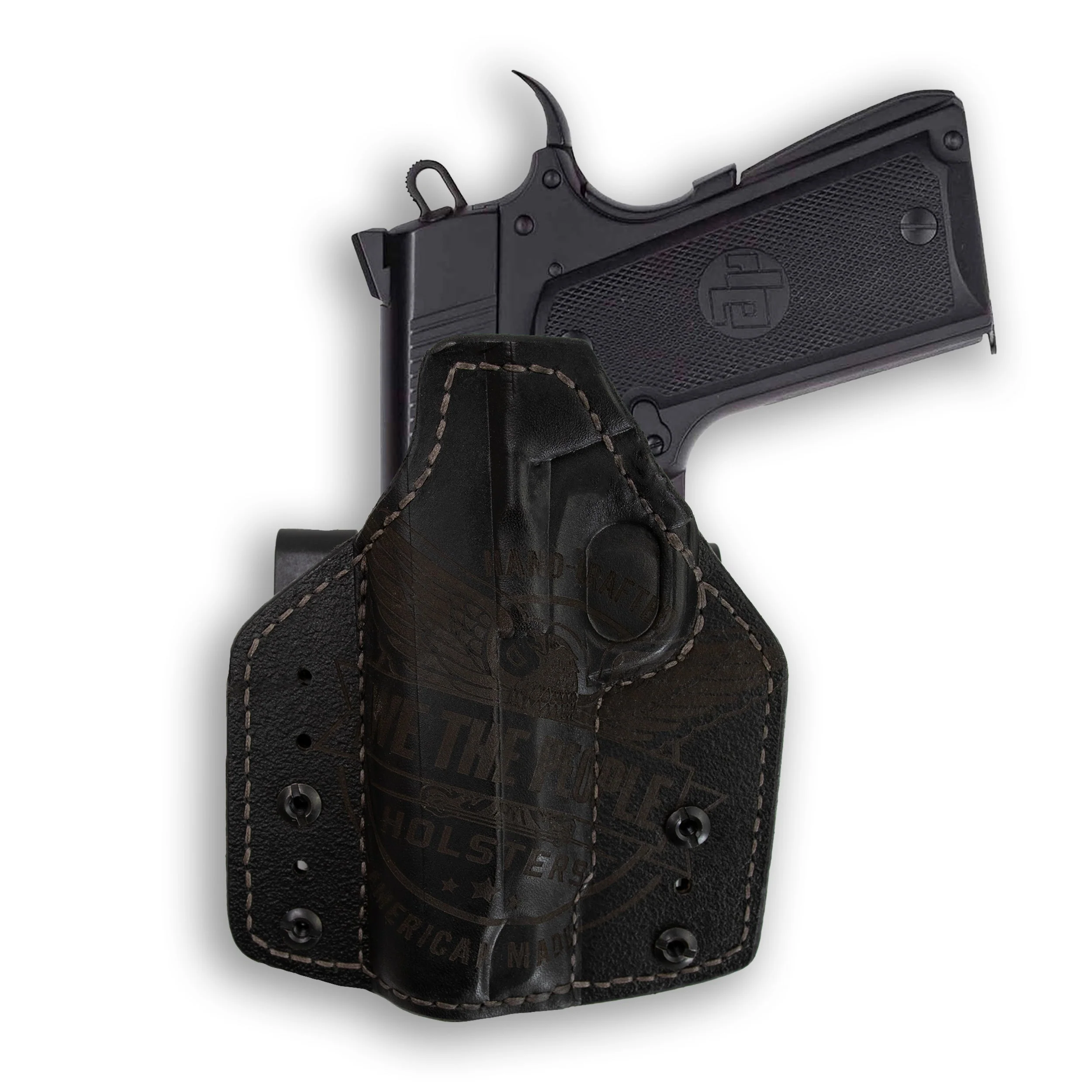 Springfield 1911 4" No Rail Only Independence Leather IWB Holster - Image 5
