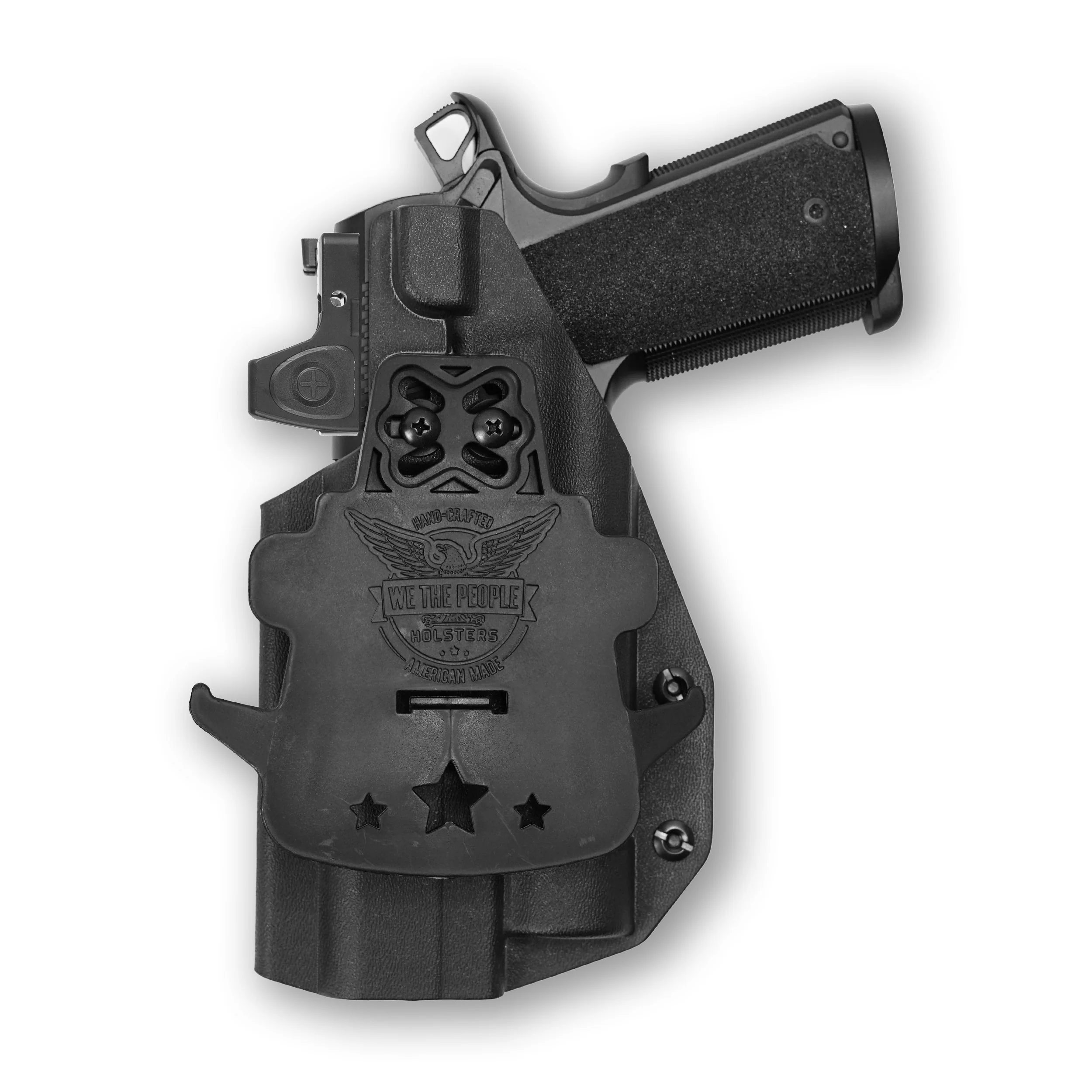 Springfield 1911 5" 45ACP with Streamlight TLR-1/1S/HL Light Red Dot Optic Cut OWB Holster - Image 2