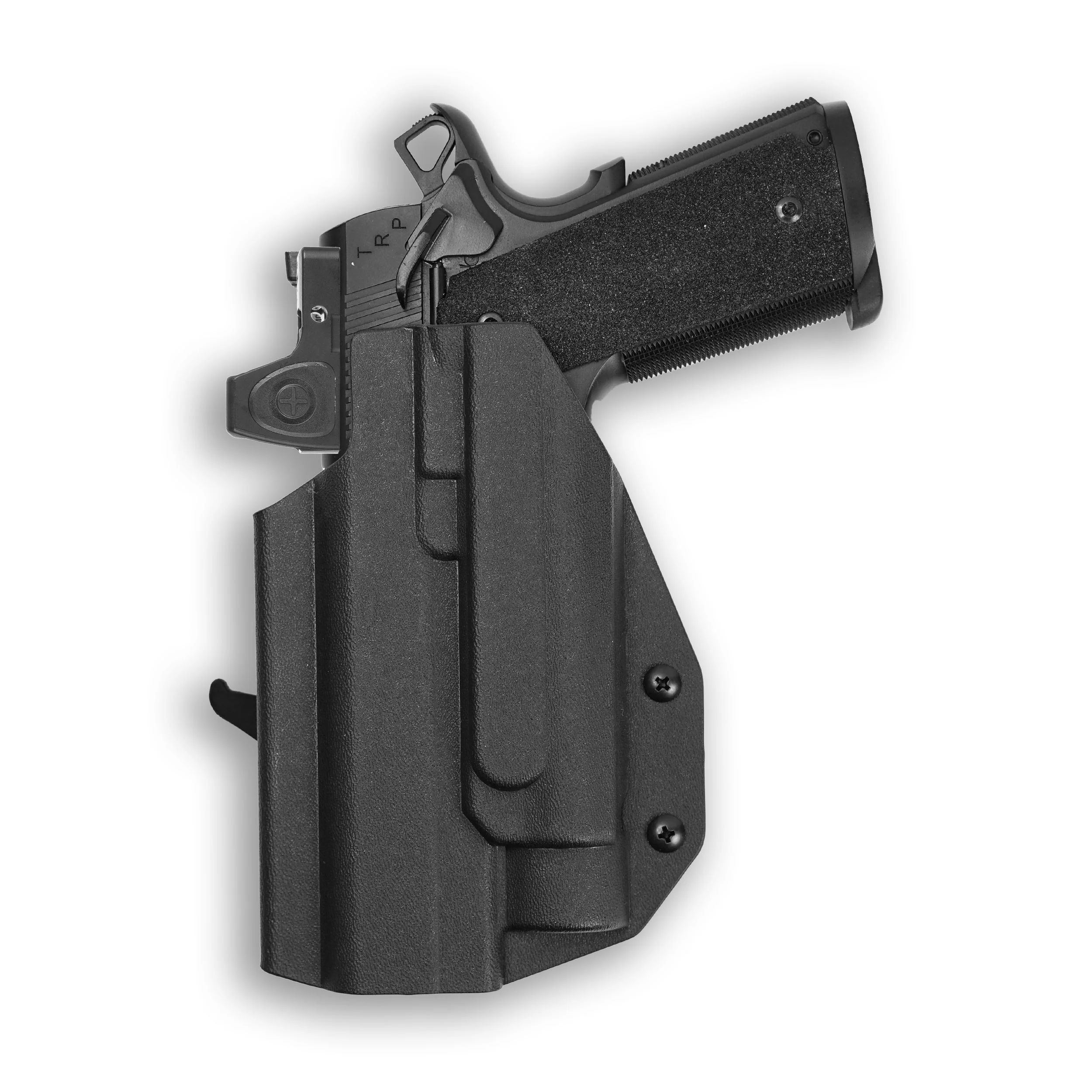 Springfield 1911 5" 45ACP with Streamlight TLR-1/1S/HL Light Red Dot Optic Cut OWB Holster - Image 3