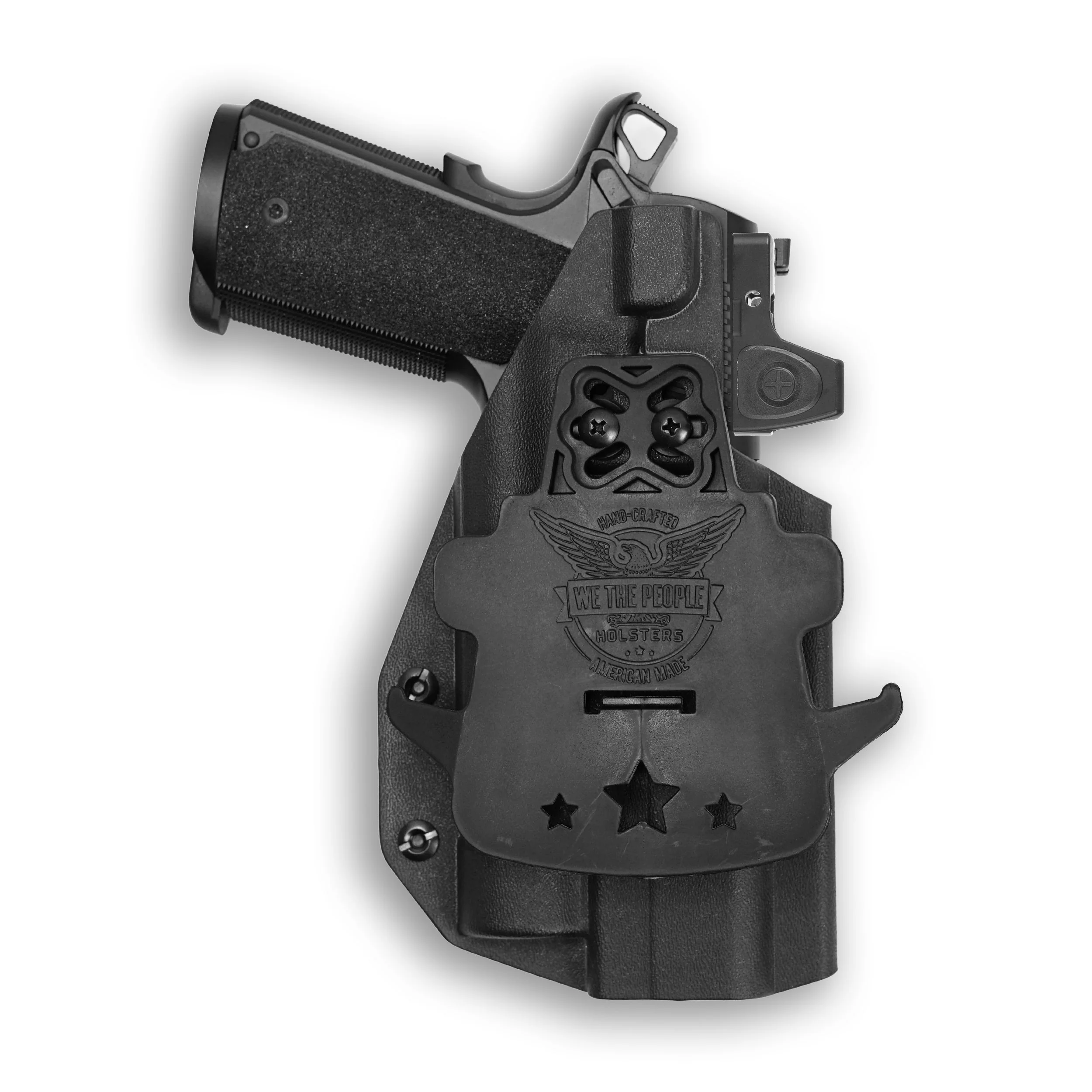 Springfield 1911 5" 45ACP with Streamlight TLR-1/1S/HL Light Red Dot Optic Cut OWB Holster - Image 4