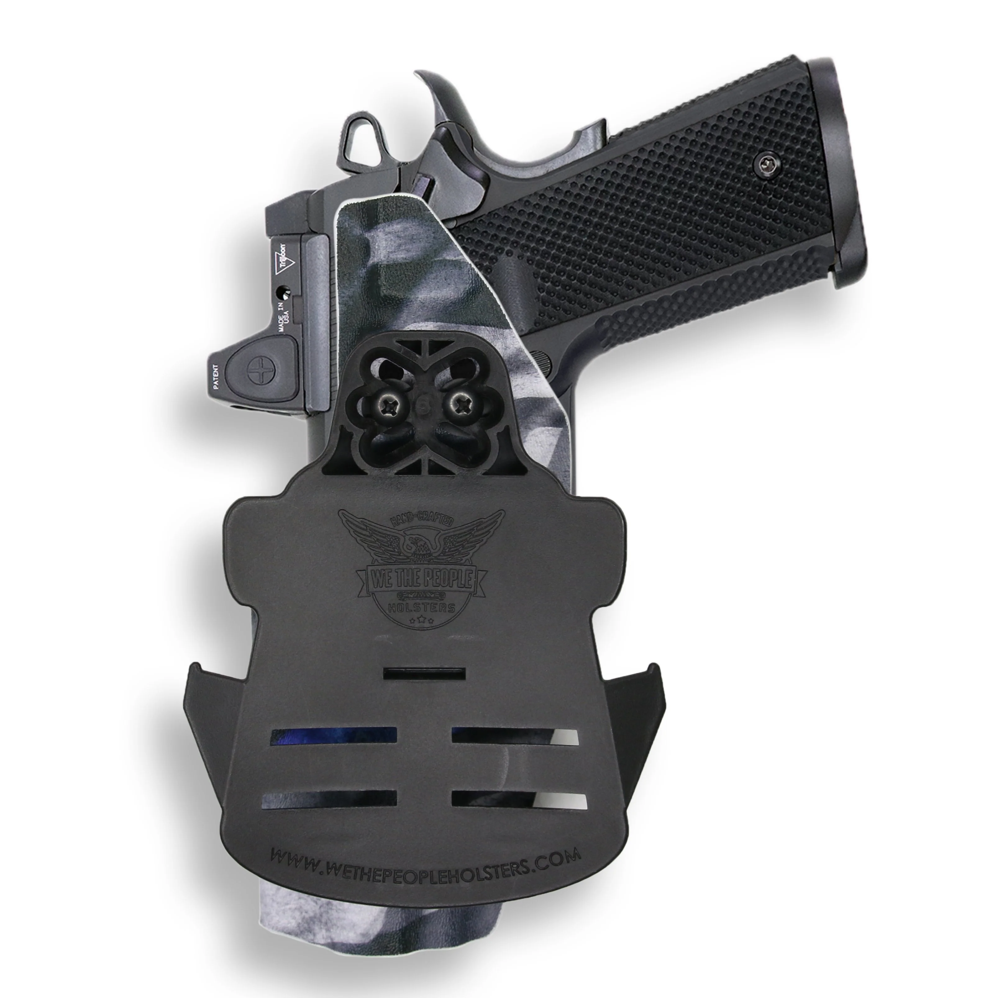 Springfield 1911 5" 45ACP No Rail Only Red Dot Optic Cut OWB Holster - Image 14