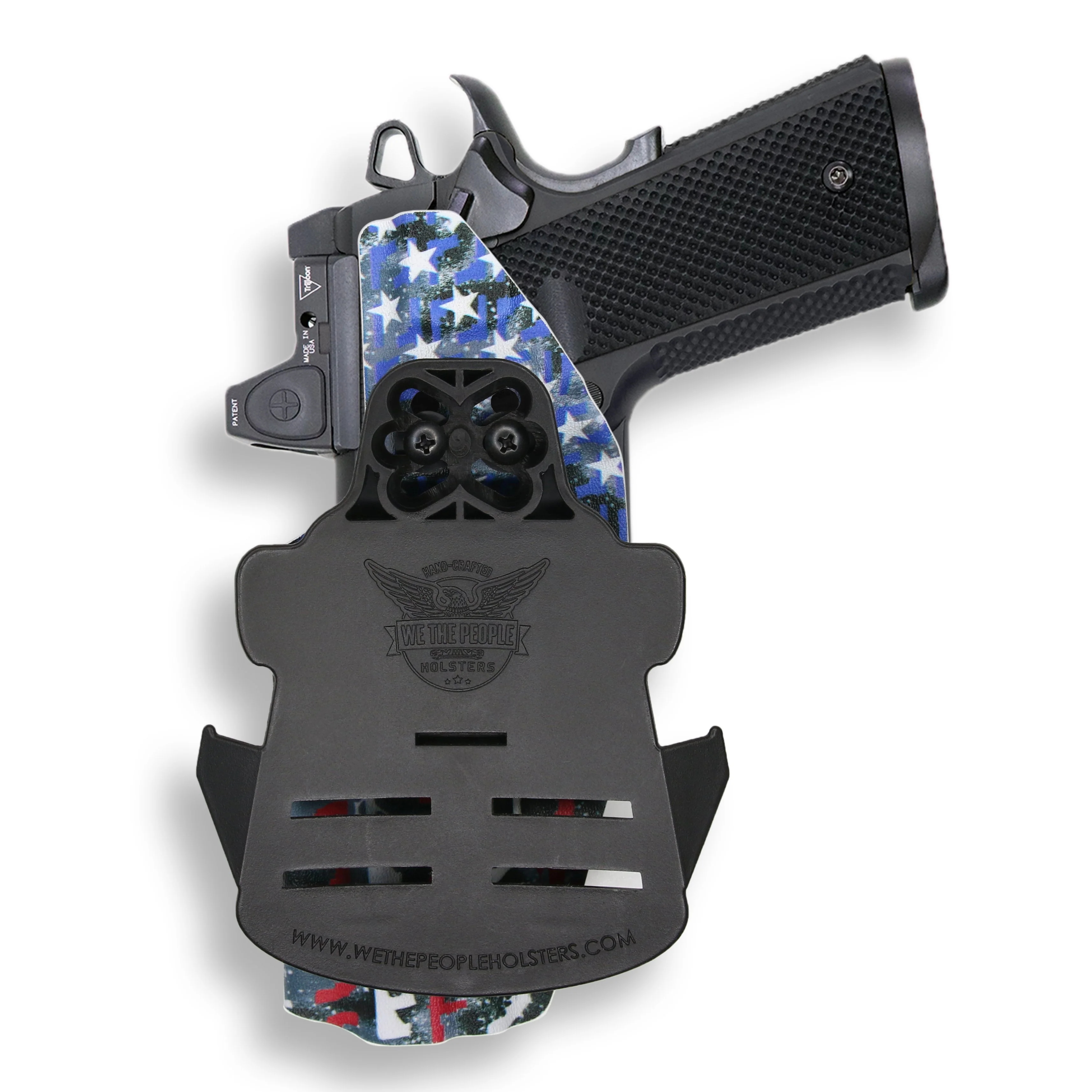 Springfield 1911 5" 45ACP No Rail Only Red Dot Optic Cut OWB Holster - Image 34