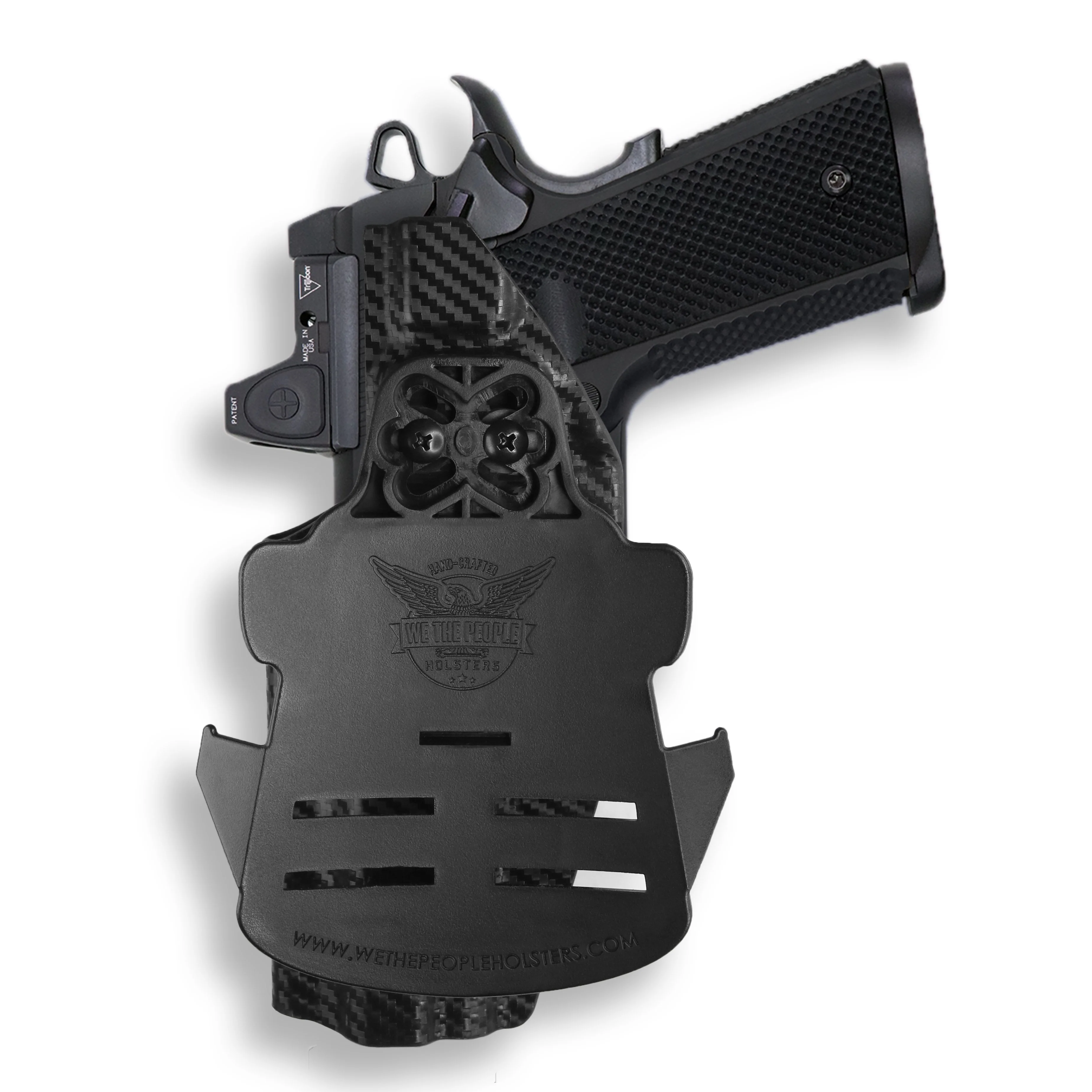 Springfield 1911 5" 45ACP No Rail Only Red Dot Optic Cut OWB Holster - Image 6