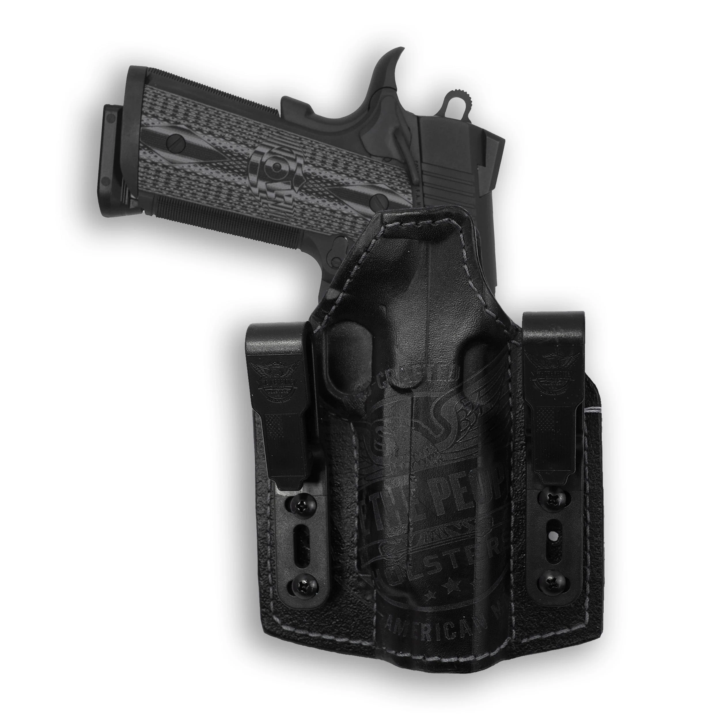 Springfield 1911 5" With Rail Only Independence Leather IWB Holster - Image 4