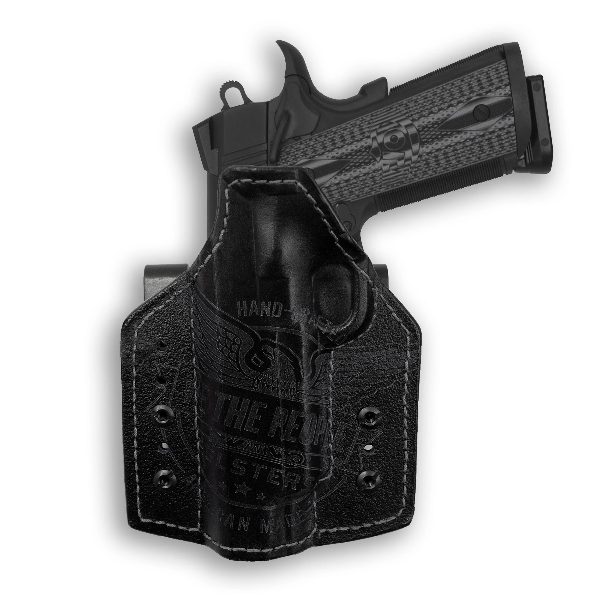 Springfield 1911 5" With Rail Only Independence Leather IWB Holster - Image 5