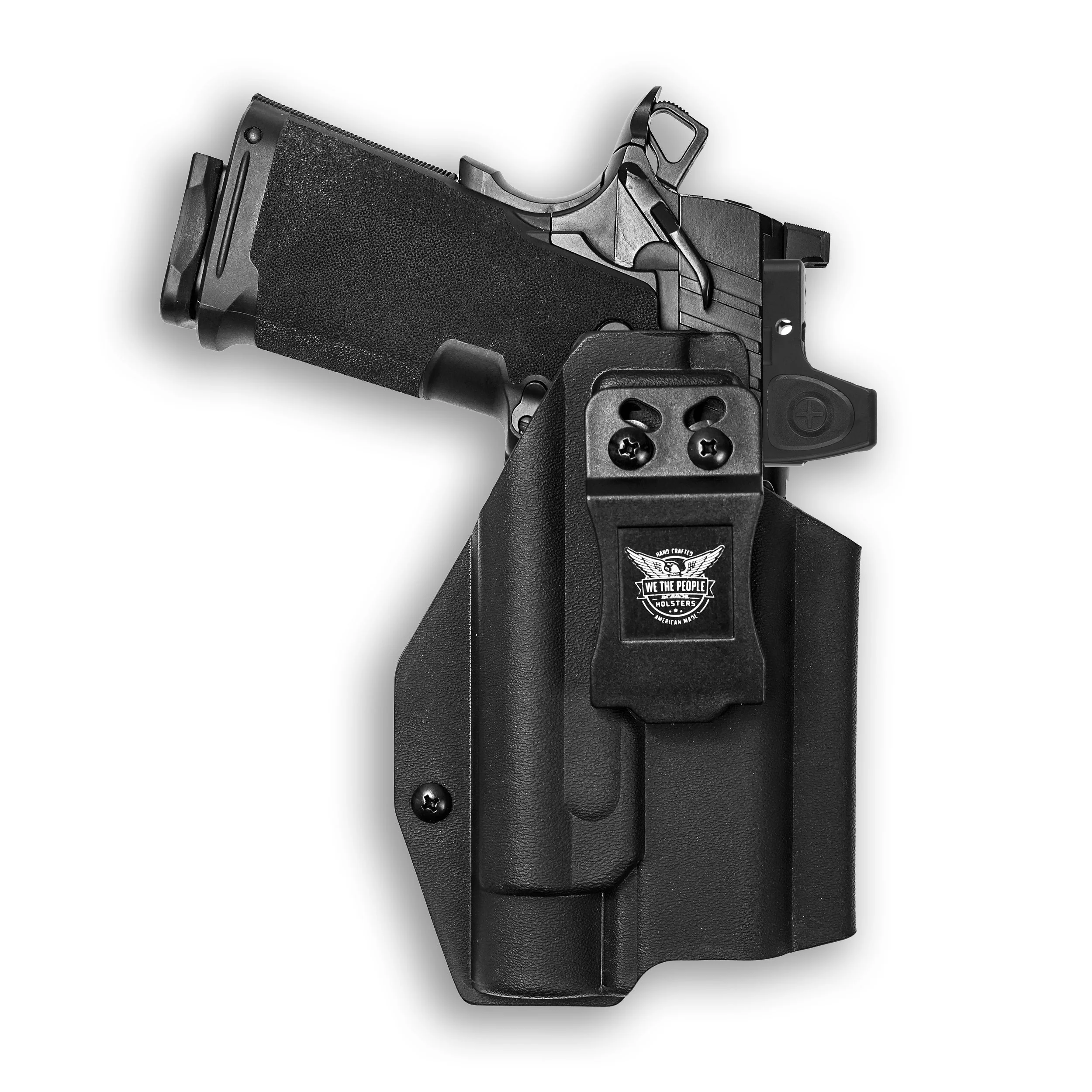 Springfield 1911 DS Prodigy AOS 4.25" with Streamlight TLR-1/1S/HL Light Red Dot Optic Cut IWB Holster
