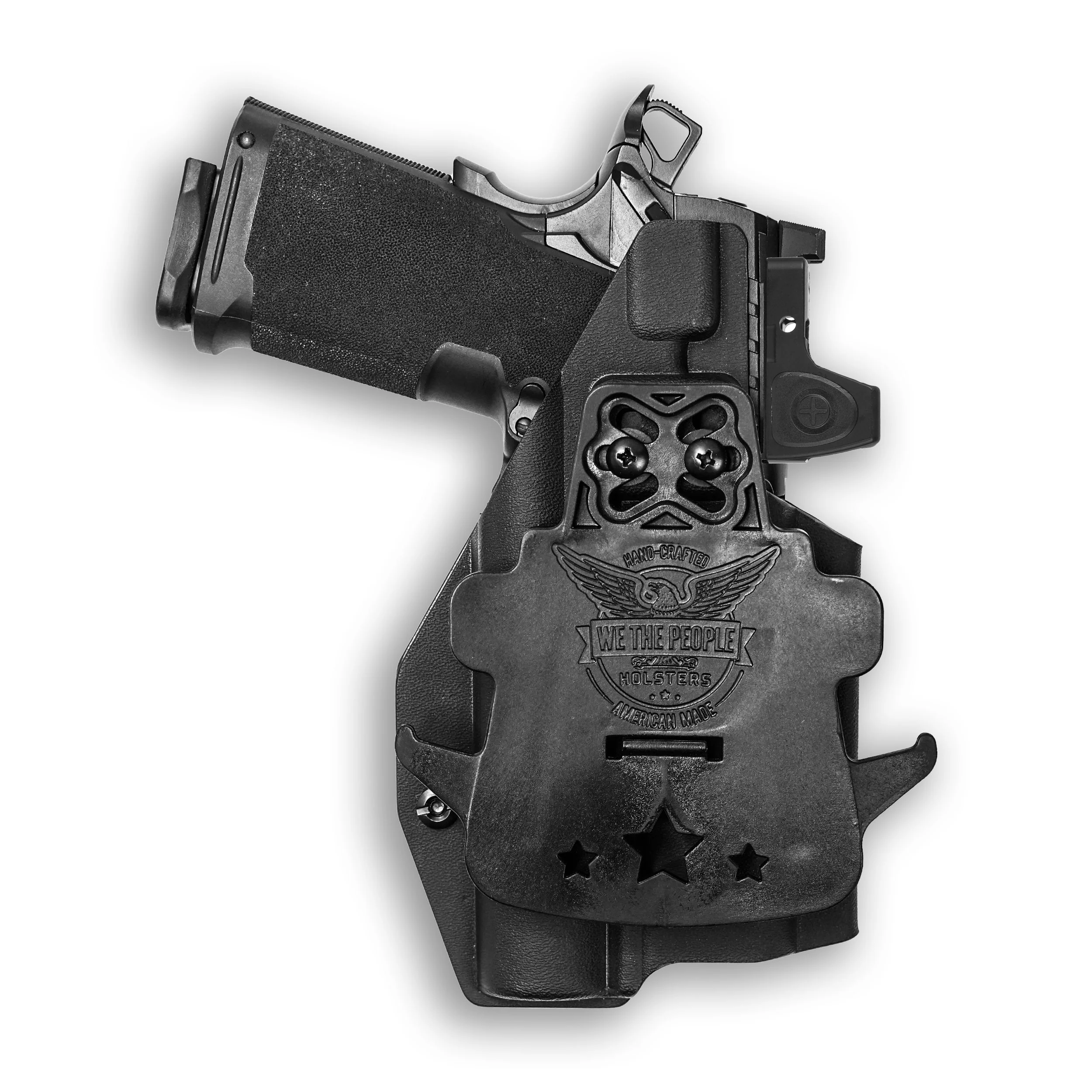 Springfield 1911 DS Prodigy AOS 4.25" with Streamlight TLR-1/1S/HL Light Red Dot Optic Cut OWB Holster - Image 4