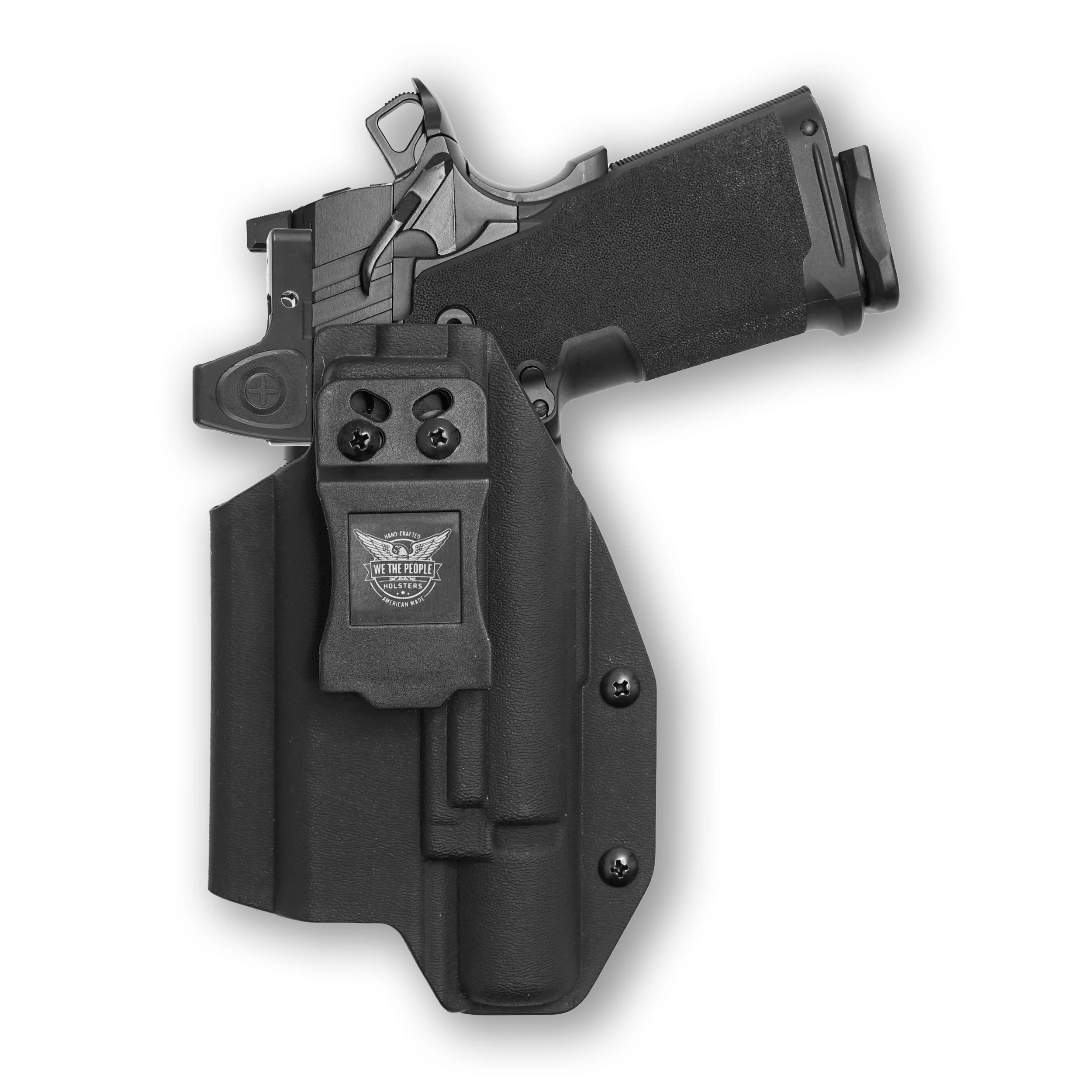 Springfield 1911 DS Prodigy AOS 4.25" with Surefire X300U-A Light Red Dot Optic Cut IWB Holster - Image 3