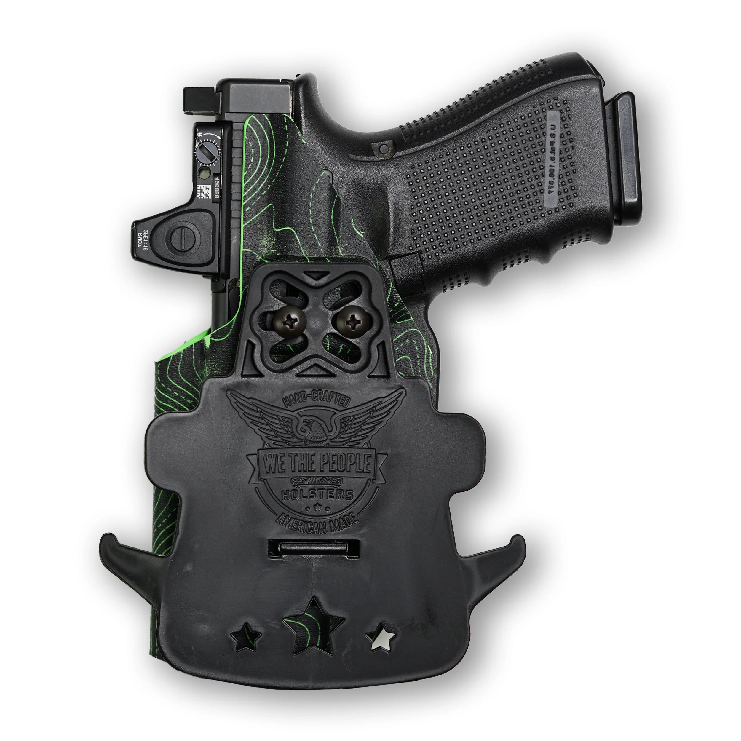 Springfield 1911 DS Prodigy Comp AOS 4.25" Red Dot Optic Cut OWB Holster - Image 60