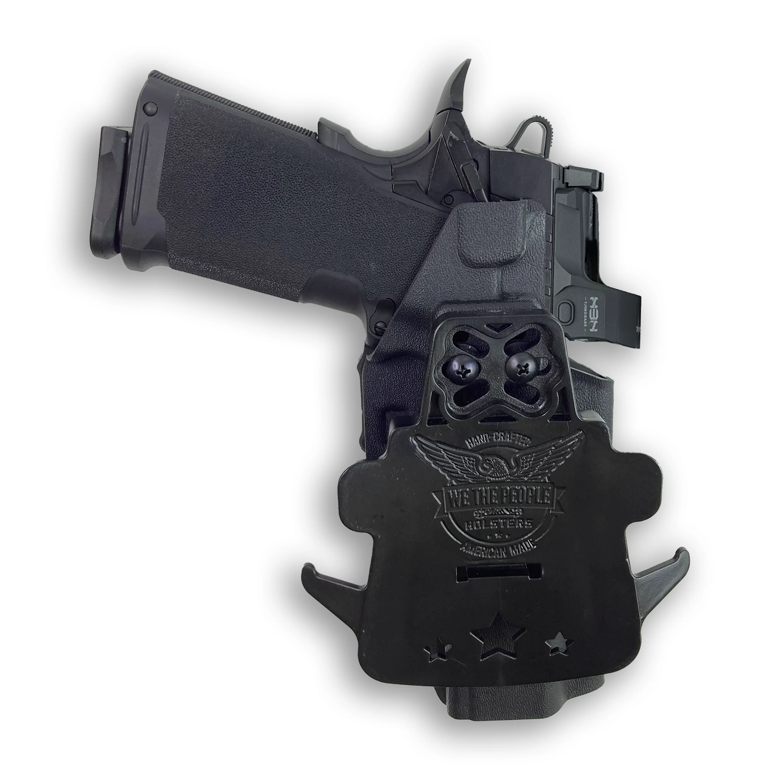 Springfield 1911 DS Prodigy Comp AOS 5" Red Dot Optic Cut OWB Holster - Image 2