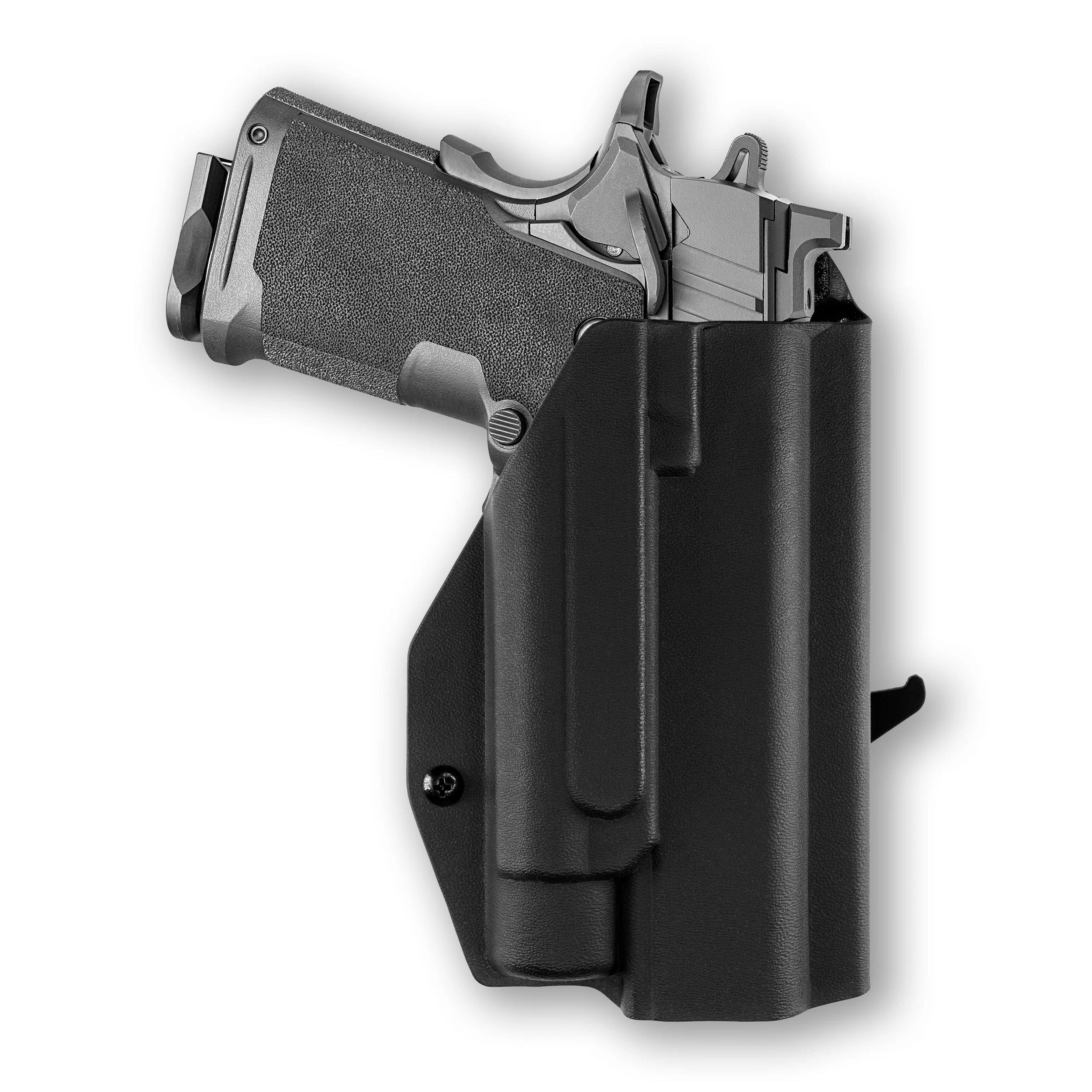 Springfield 1911 DS Prodigy Comp AOS 5" with Streamlight TLR-1/1S/HL Light OWB Holster