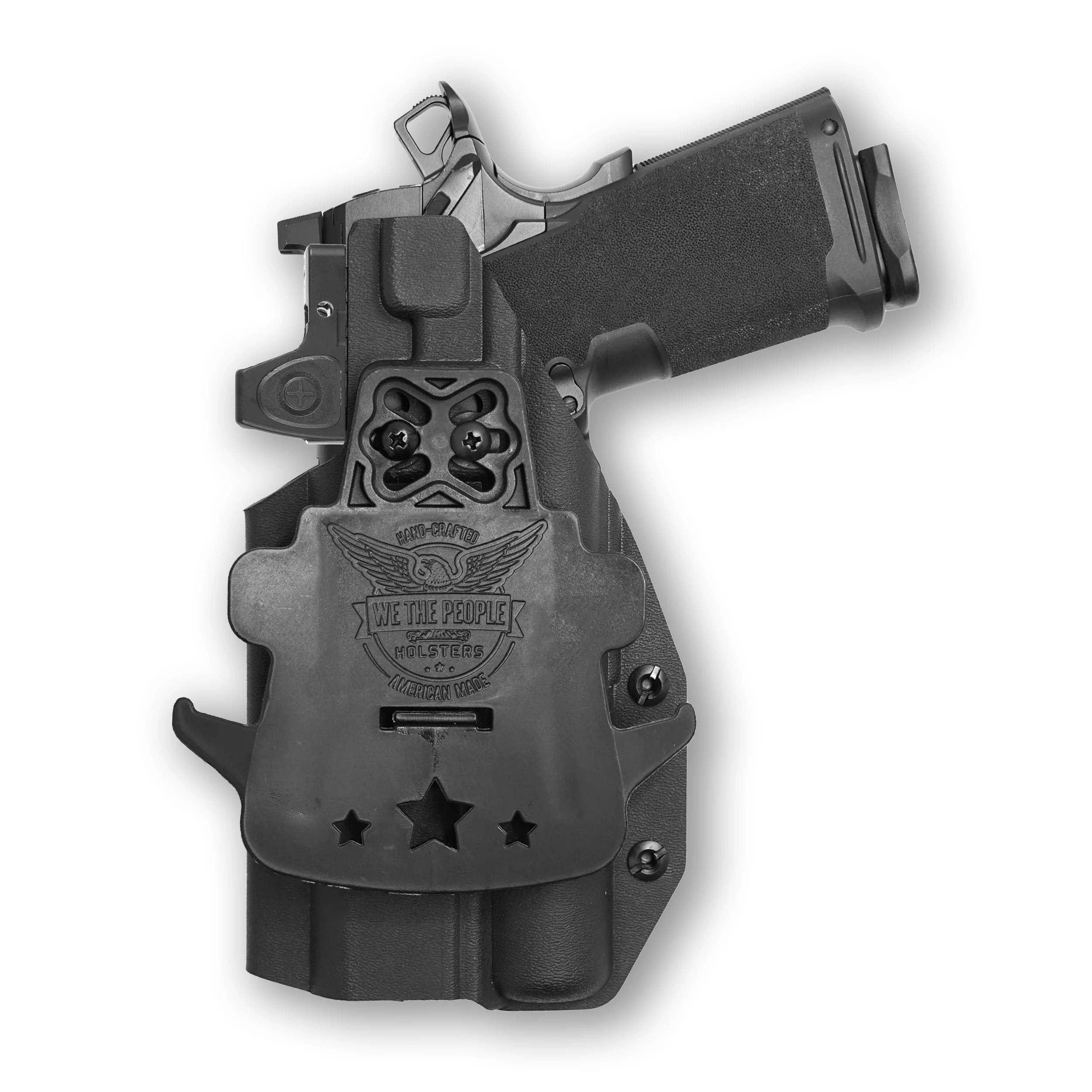 Springfield 1911 DS Prodigy Comp AOS 5" with Surefire X300U-A Light Red Dot Optic Cut OWB Holster - Image 2