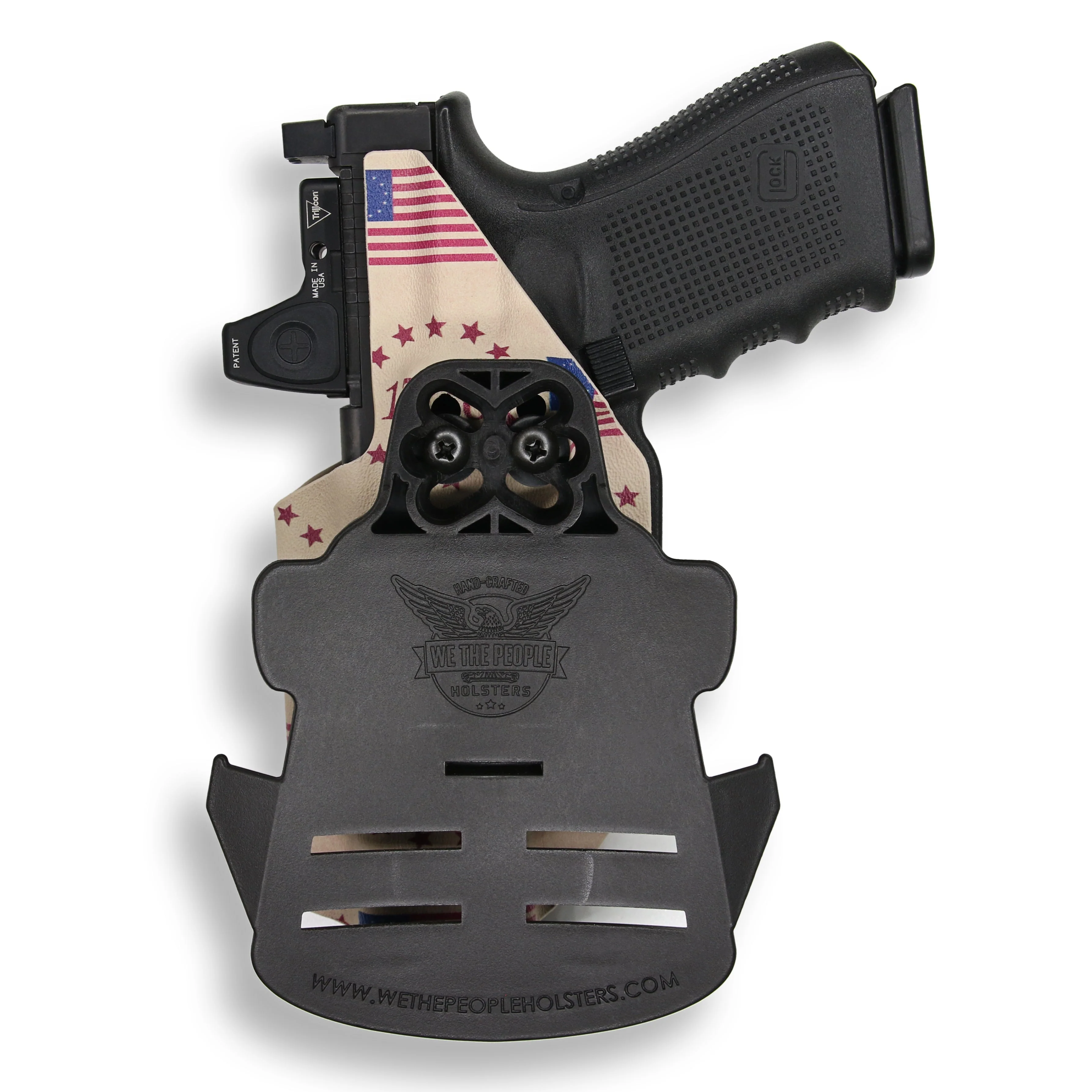 Springfield 1911 DS Prodigy Comp AOS 5" with Surefire X300U-A Light Red Dot Optic Cut OWB Holster - Image 32