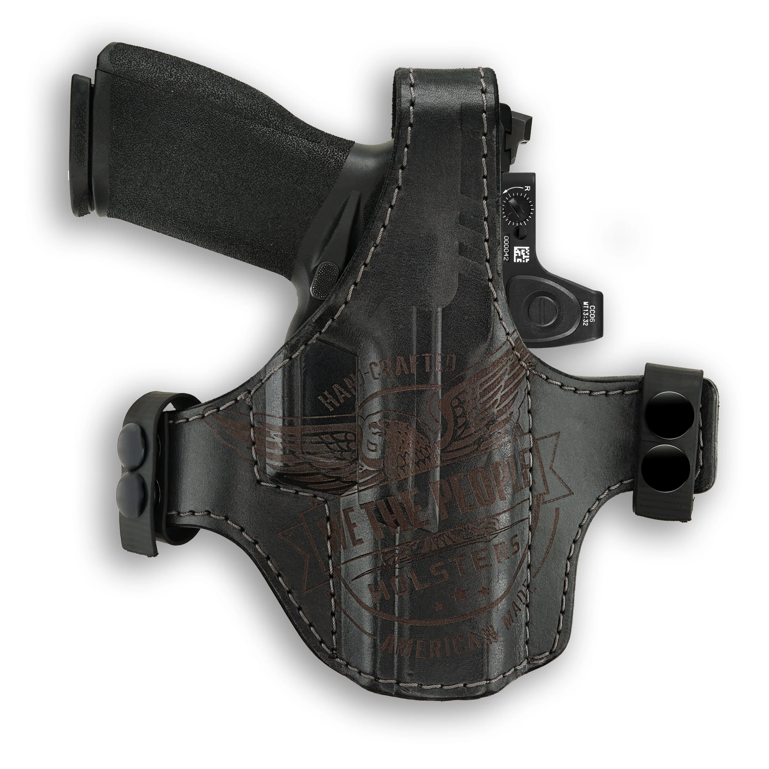Springfield Echelon 4.5F Independence Thumb Break Leather OWB Holster - Image 3