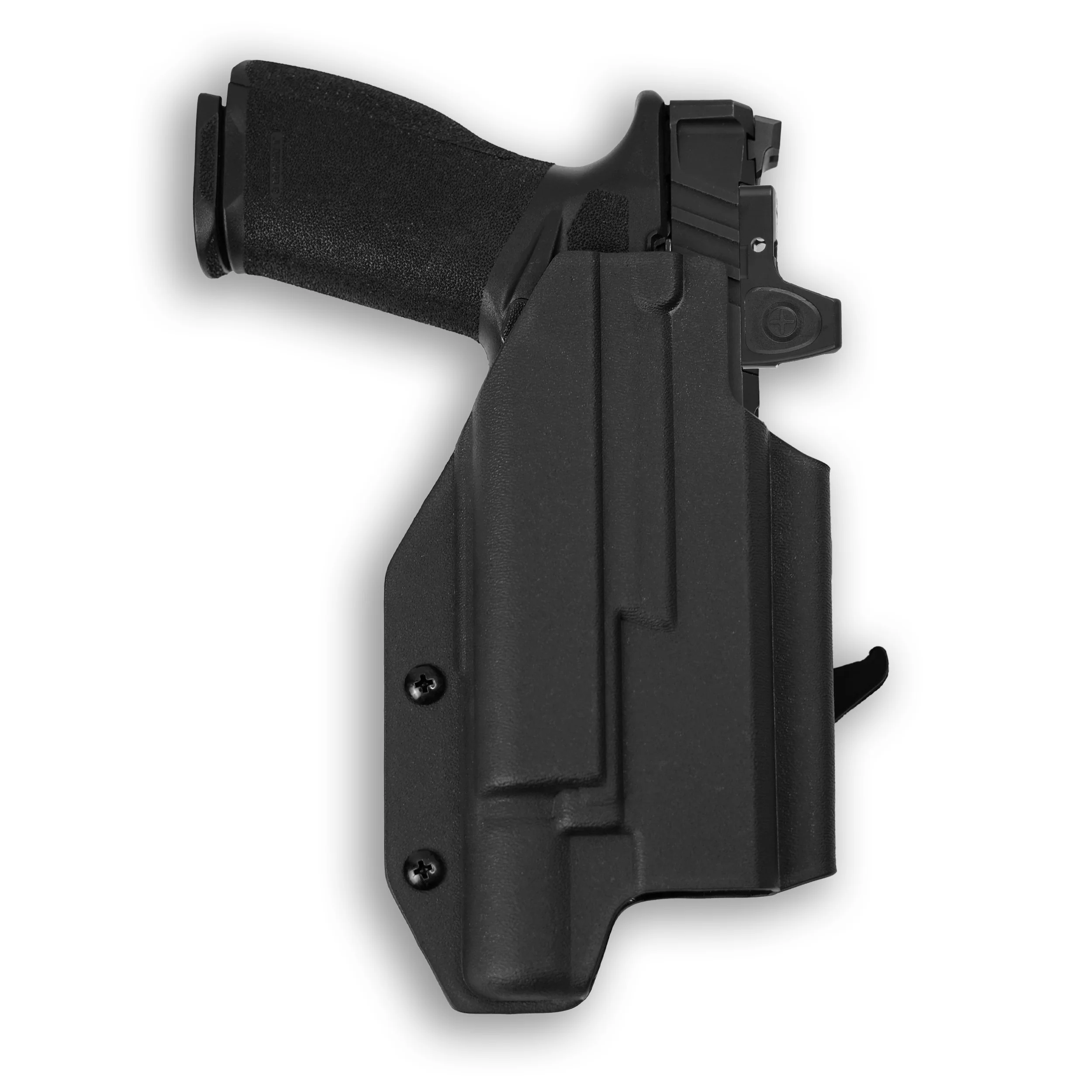 Springfield Echelon 4.5F with Surefire X300U-A Light Red Dot Optic Cut OWB Holster